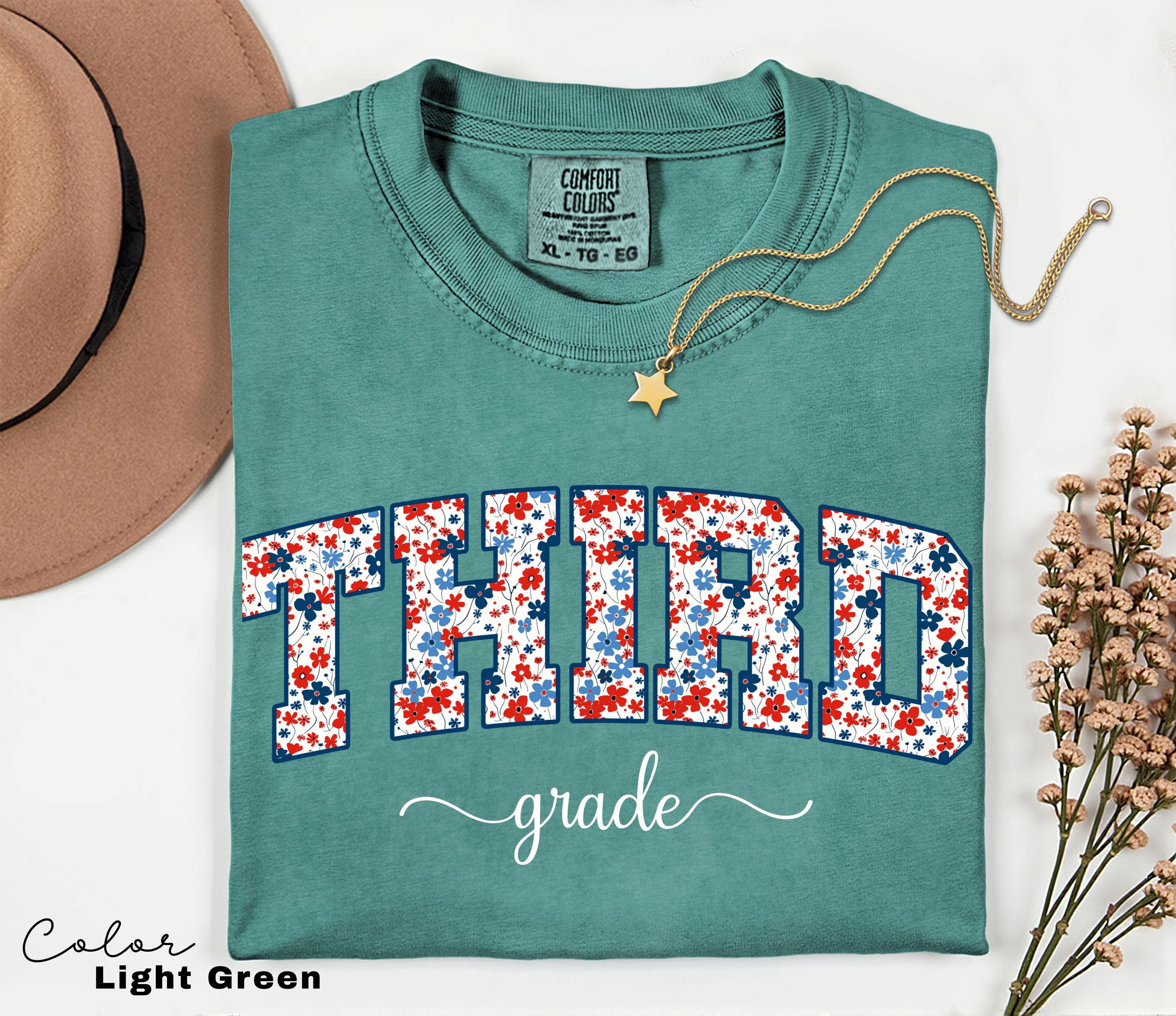 Comfort Colors Third Grade Teacher Shirt, Coquette Bow 3rd Grade Teacher Shirt, Third Grade Teacher Tshirt, Elementary Teacher Crew Group