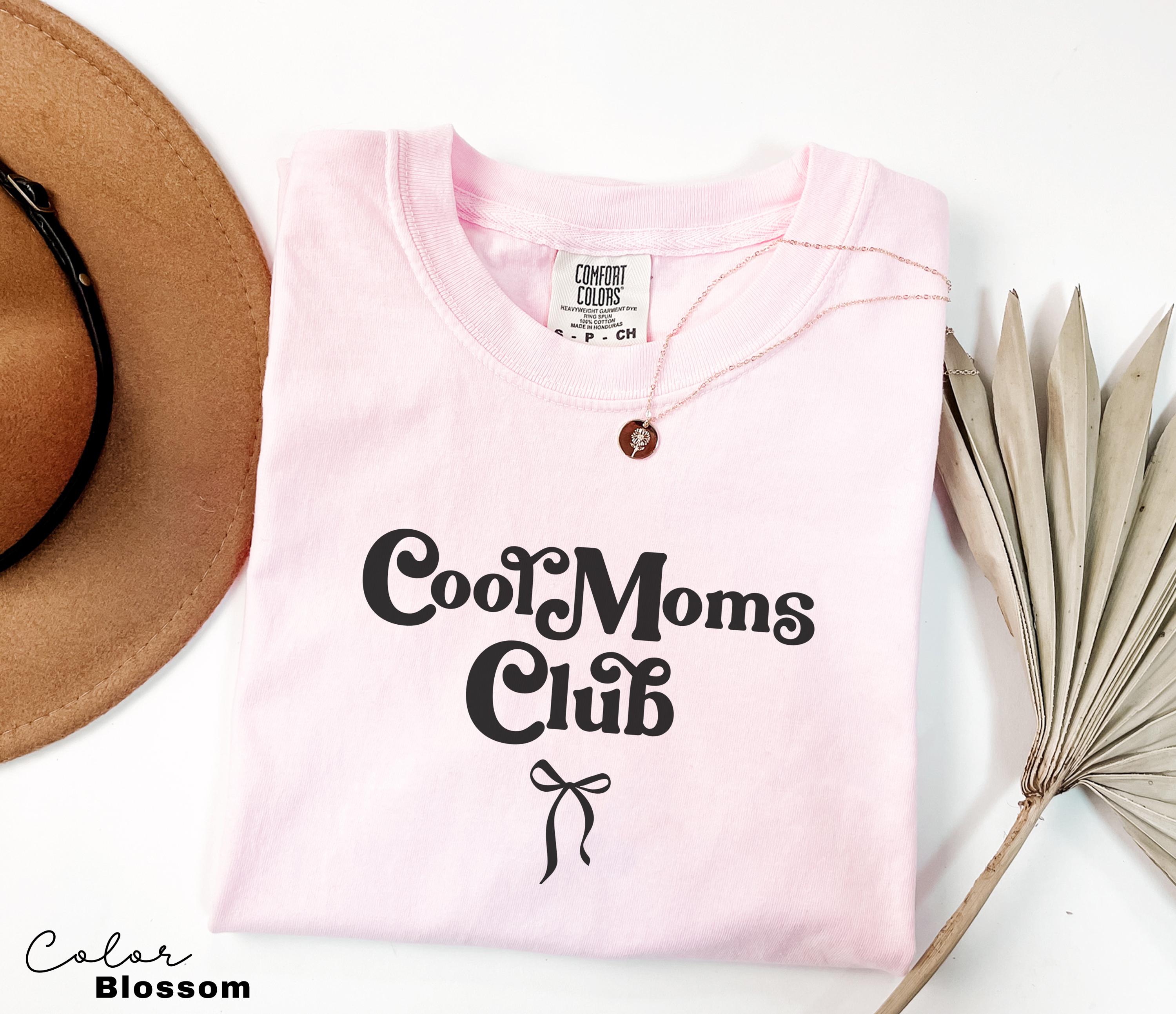 Cool Moms Club Comfort Colors Shirt, Funny Wife Shirt, Mom to be, Cool Mom Shirt, Gift for Him, Mothers Day Gift, Mother's Shirt, Mommy Tee