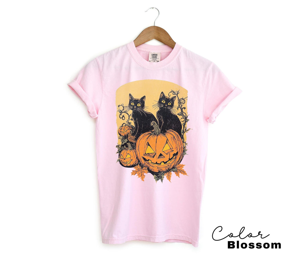 Spooky Cat Halloween Shirt, Vintage 90s Halloween Cat Shirt, Retro Cat Shirt, Halloween Shirt, Black Cat Halloween Tee, Spooky Season Shirt