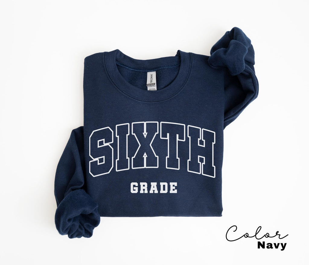 Sixth Grade Teacher Sweatshirt, First Day of School, 6th Grade Teacher Sweatshirt, Sixth Grade Team, Teacher Group Crew, Back to School