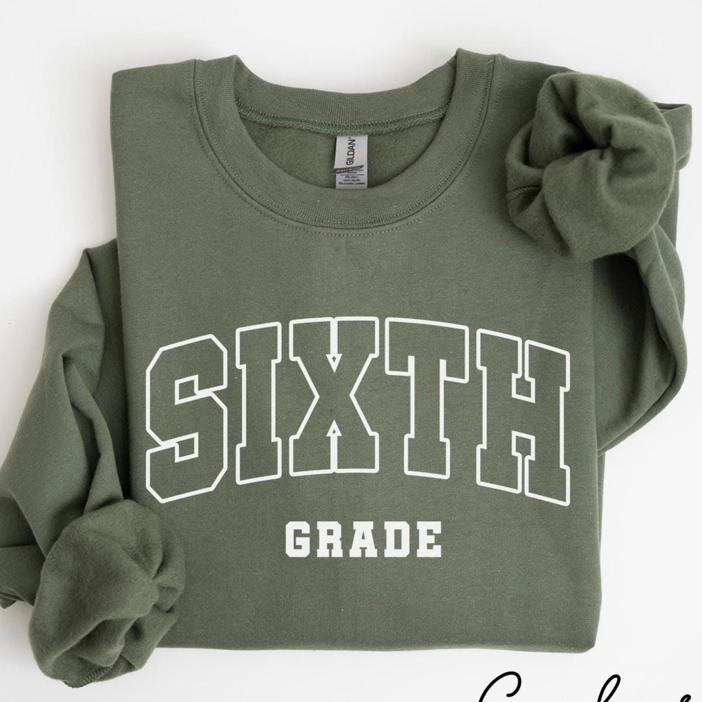 Sixth Grade Teacher Sweatshirt, First Day of School, 6th Grade Teacher Sweatshirt, Sixth Grade Team, Teacher Group Crew, Back to School