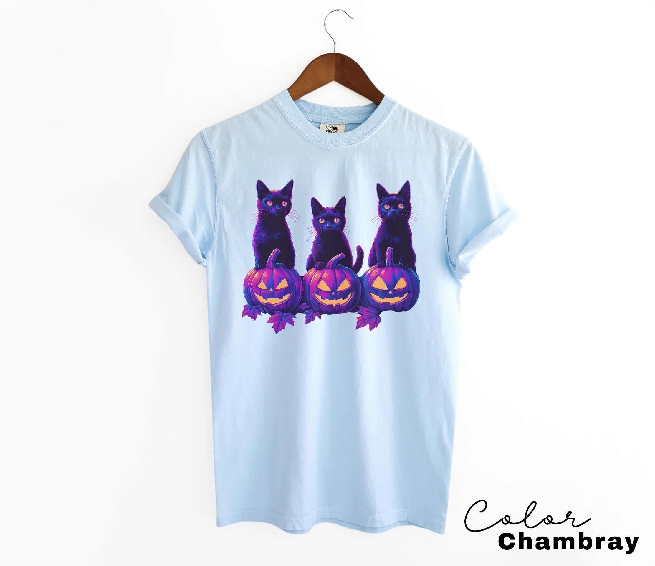 Spooky Cat Halloween Shirt, Vintage 90s Halloween Cat Shirt, Retro Cat Shirt, Halloween Shirt, Retro Halloween Tee, Spooky Season, Pumpkin