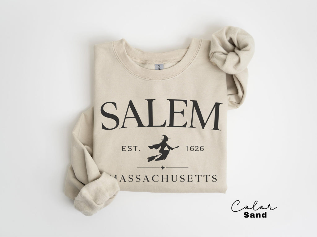 Salem Witch Sweatshirt, Halloween Sweatshirt, Salem Witches Shirt, 1692, Spooky Season, Fall Sweatshirt, Salem Massachusetts Sweatshirt