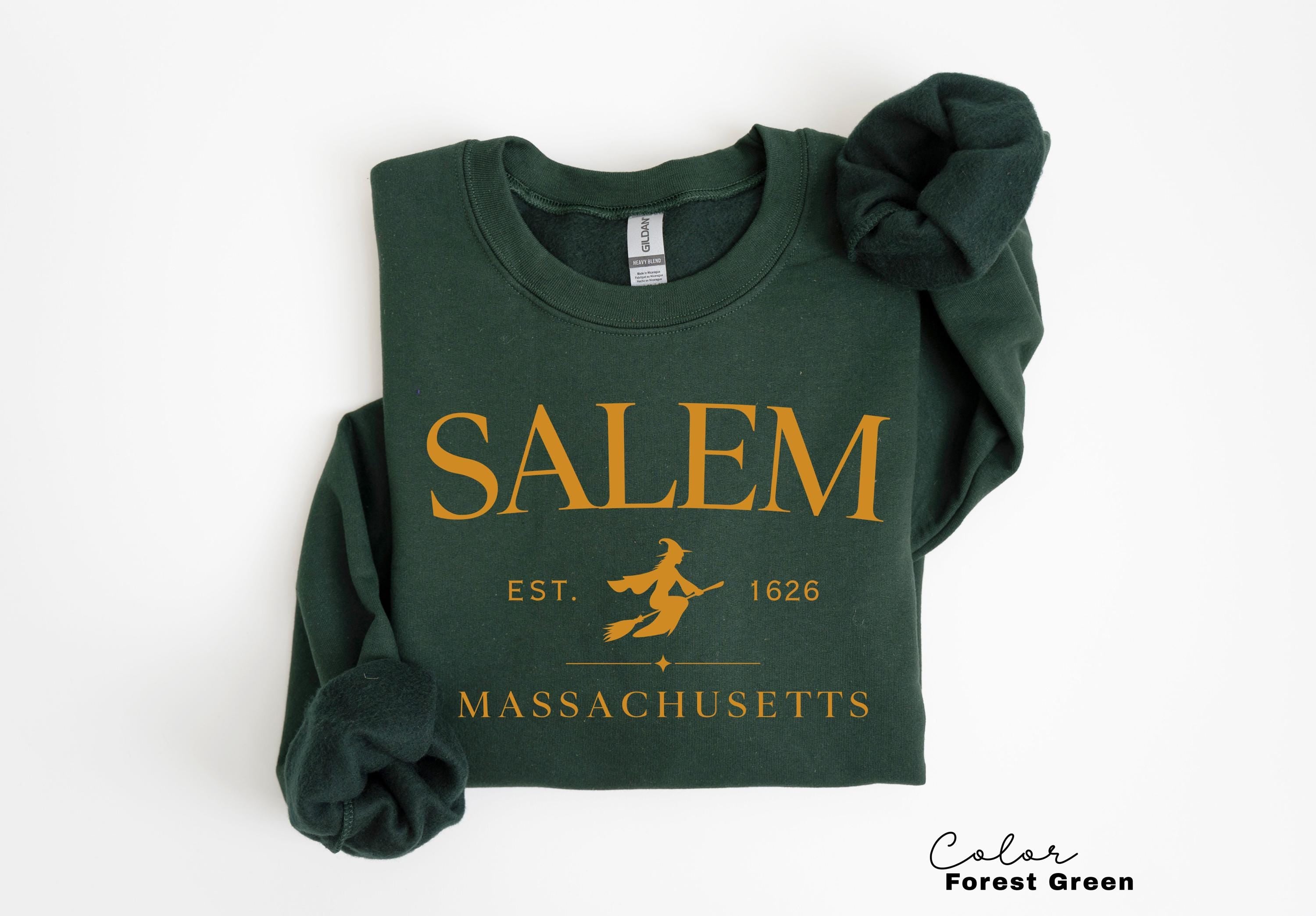 Salem Witch Sweatshirt, Halloween Sweatshirt, Salem Witches Shirt, 1692, Spooky Season, Fall Sweatshirt, Salem Massachusetts Sweatshirt