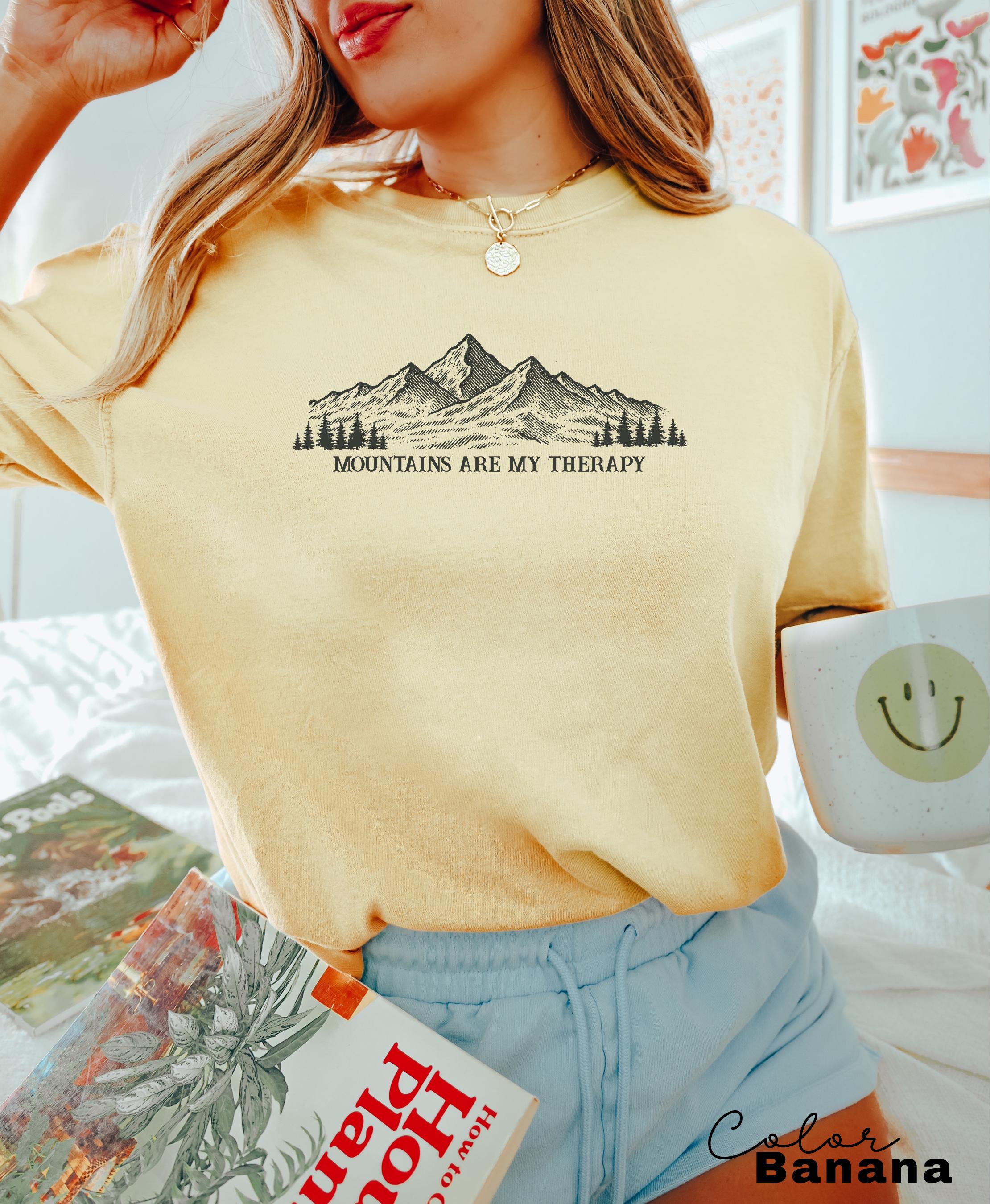 Mountain Hiking Shirt, Take Me to the Mountains, Nature Hiking Shirt, Outdoor Lover Shirt, Comfort Colors