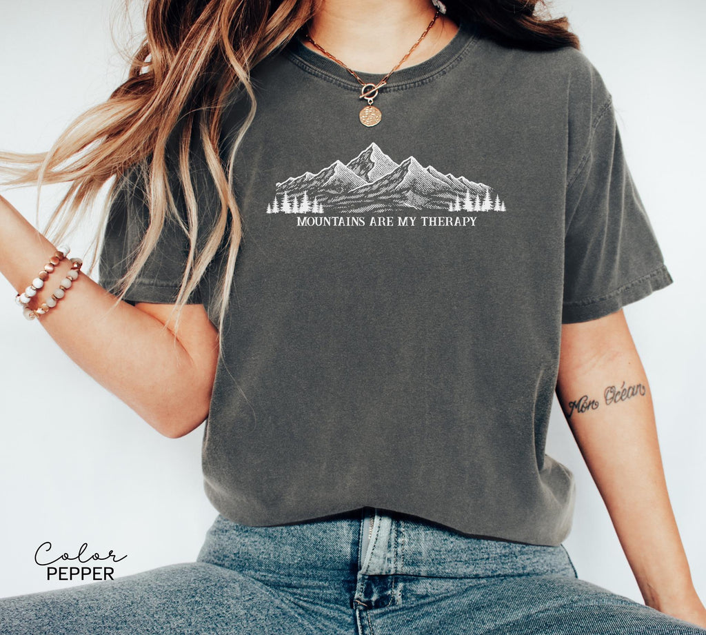 Mountain Hiking Shirt, Take Me to the Mountains, Nature Hiking Shirt, Outdoor Lover Shirt, Comfort Colors