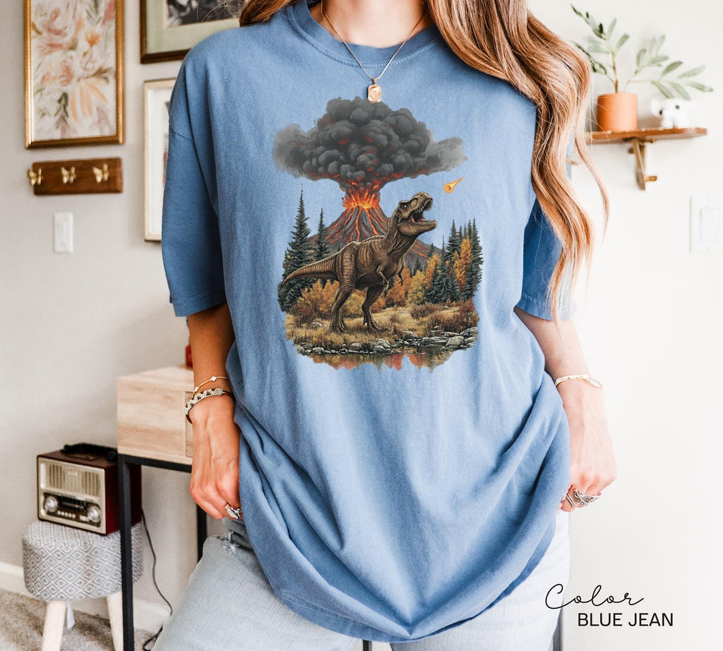 Vintage Jurassic Dinosaur 90s Graphic T-Shirt, Retro T-Rex Tee
