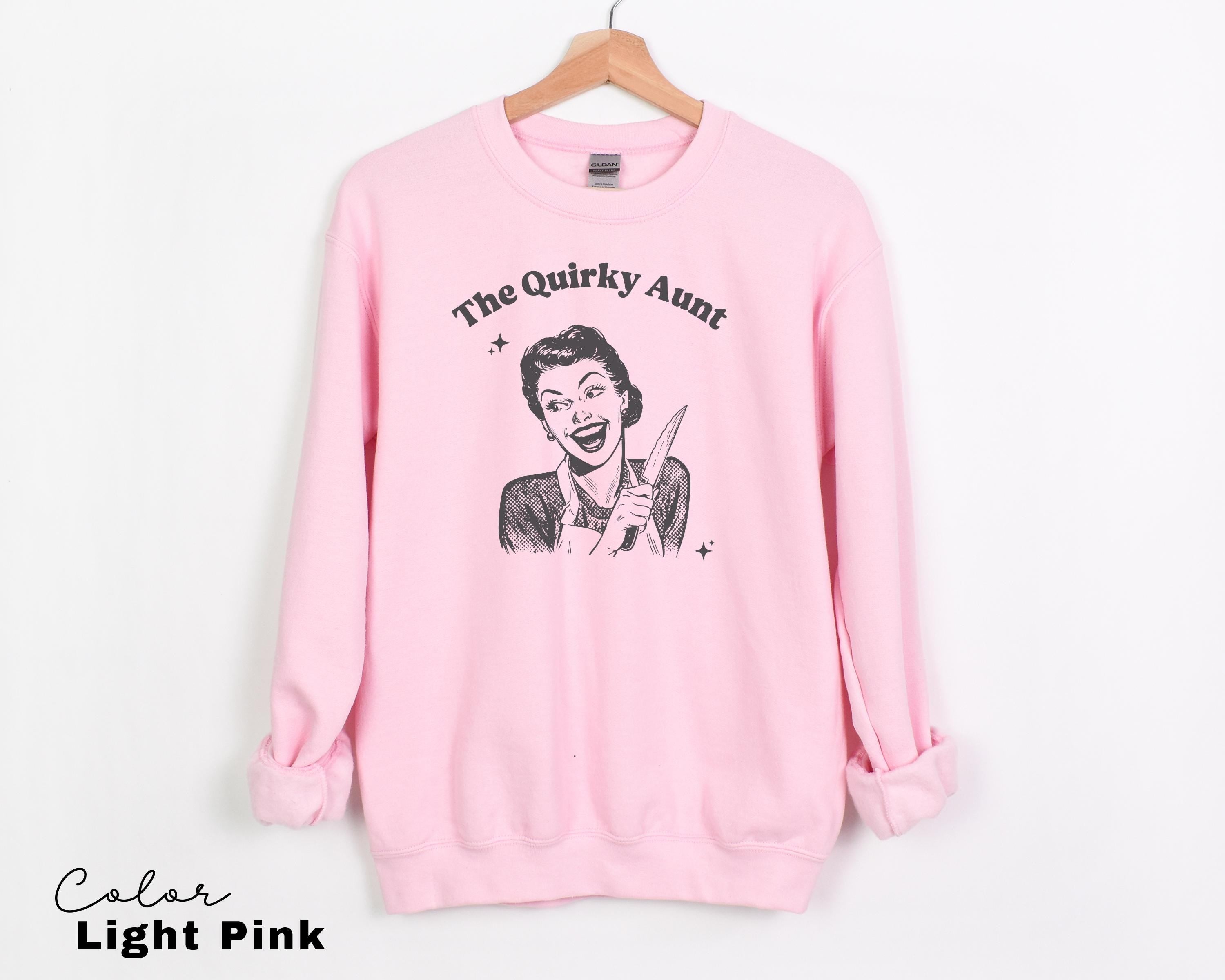 Funny Aunt Shirt, Quirky Aunt Sweatshirt, Pregnancy Reveal Gift