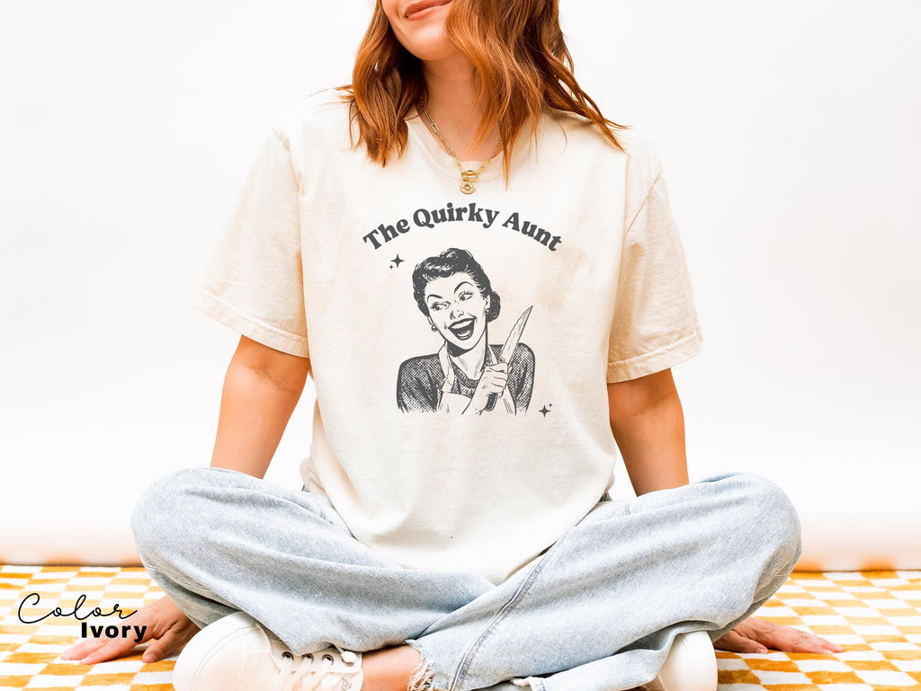 Funny Aunt Shirt, Quirky Aunt Sweatshirt, Pregnancy Reveal to Sister, Auntie Shirt Cool Aunt, Sarcastic Funny, Unhinged