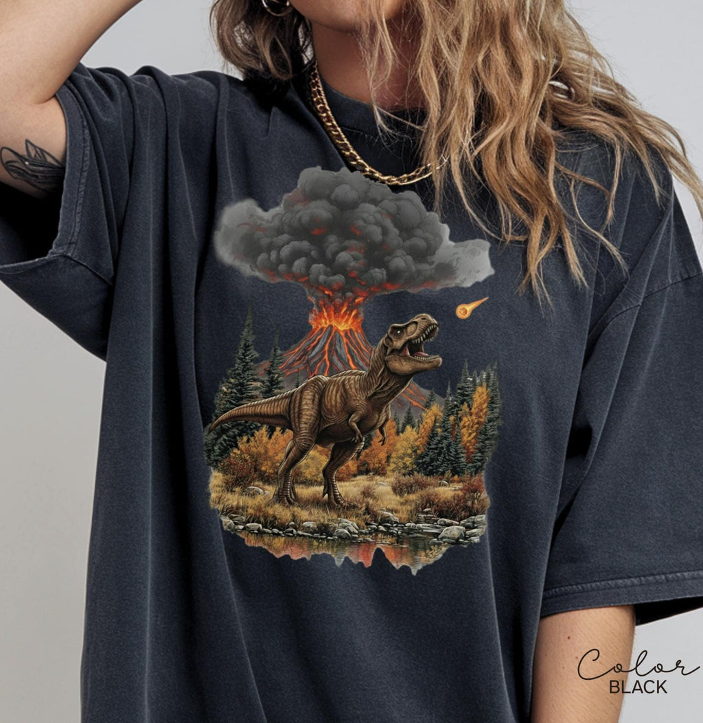 Vintage Jurassic Dinosaur 90s Graphic T-Shirt, Retro T-Rex Shirt, 90s Prehistoric Graphic Tee, Dino Sweatshirt, Nostalgia Nature Gift