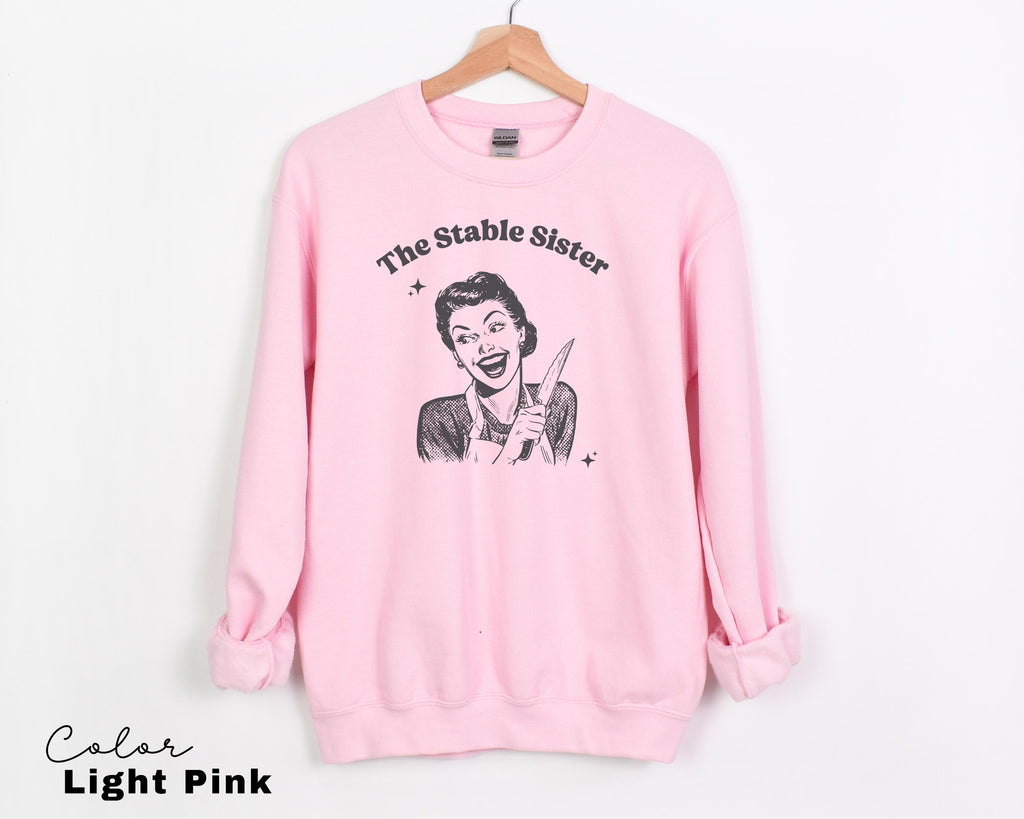 Funny Sister Shirt, Stable Sister Sweatshirt, Big Sister Gift Tee
