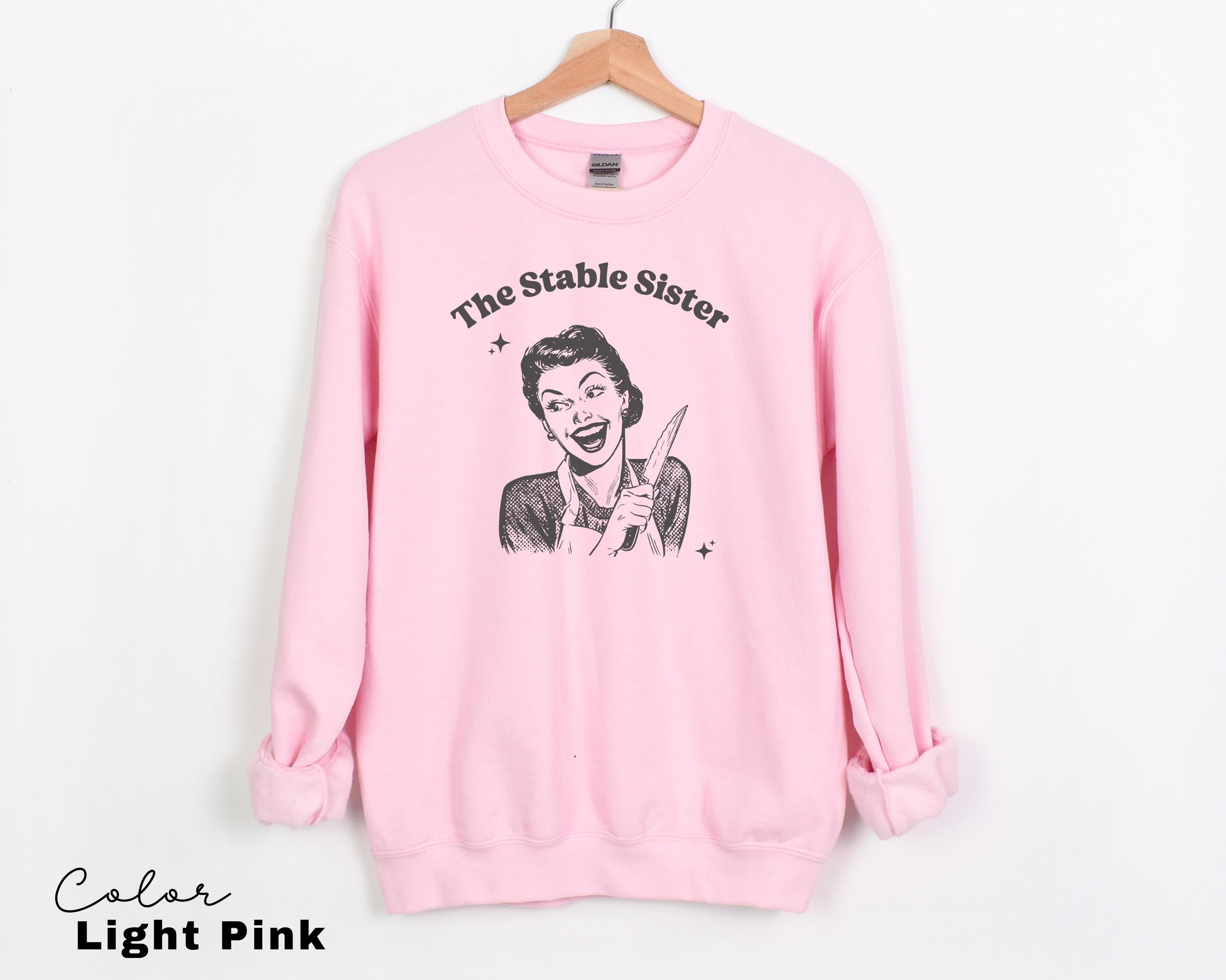 Funny Sister Shirt, Stable Sister Sweatshirt, Big Sister Gift Tee