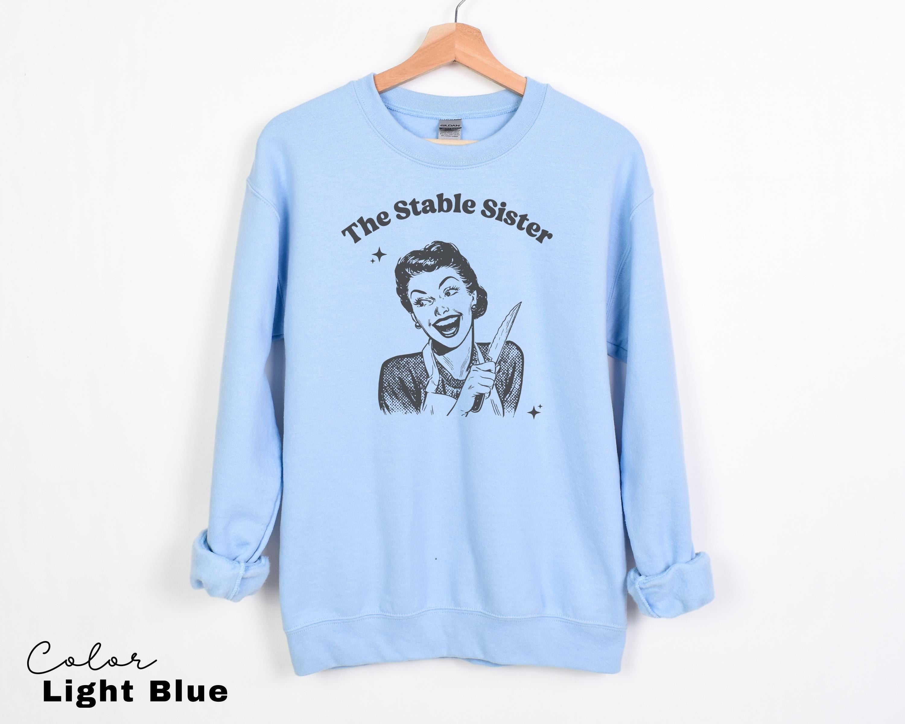 Funny Sister Shirt, Stable Sister Sweatshirt, Big Sister Gift Tee
