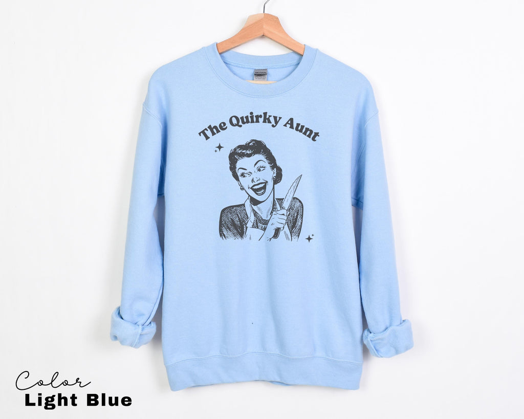 Funny Aunt Shirt, Quirky Aunt Sweatshirt, Pregnancy Reveal Gift