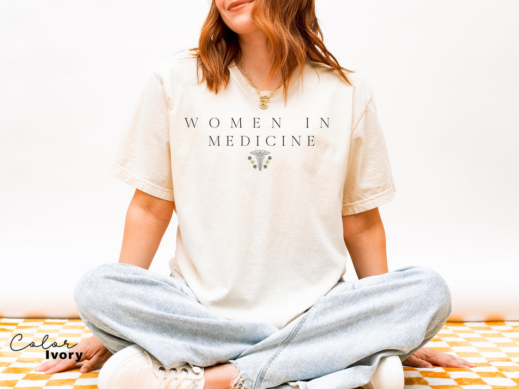 Women In Medicine Sweatshirt, Gifts For Female MD, Female Doctor Shirt, New Doctor Physician Shirt, Unisex Crewneck Sweatshirt Nurse Grad
