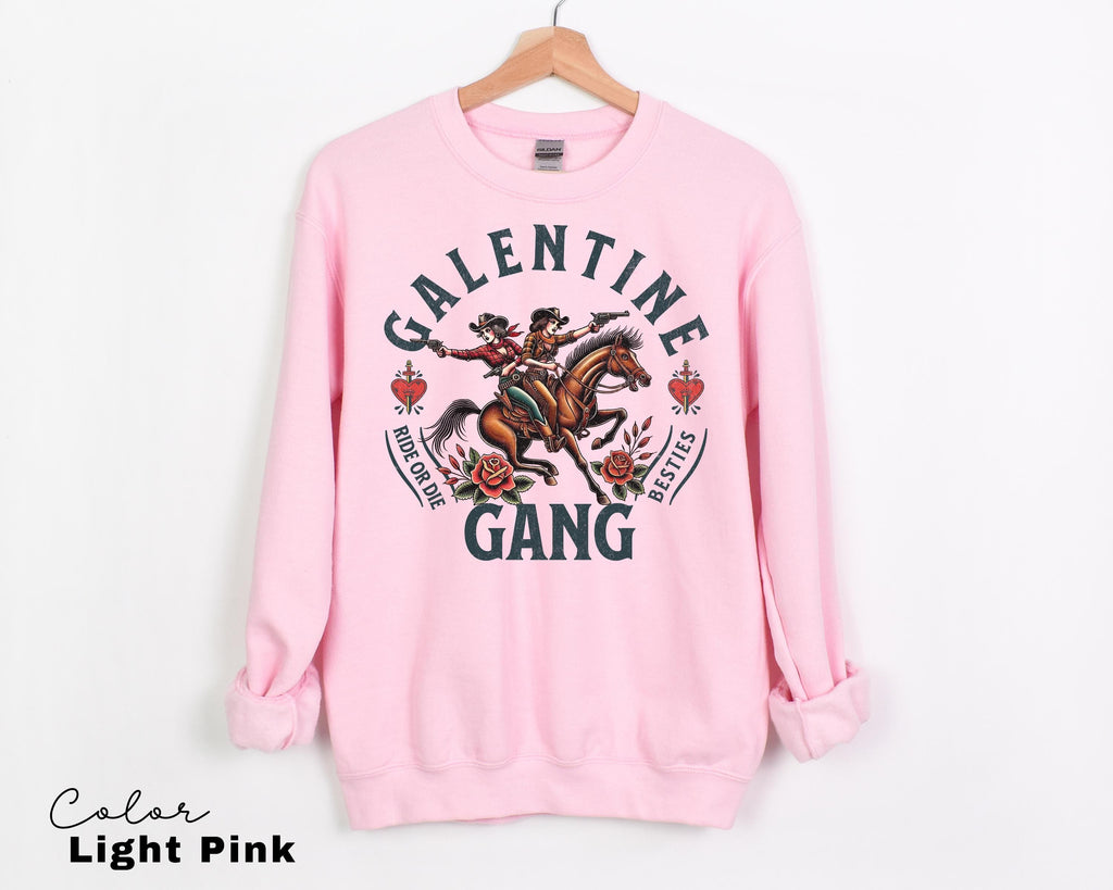 Galentine Gang Comfort Colors Valentine Besties Shirt