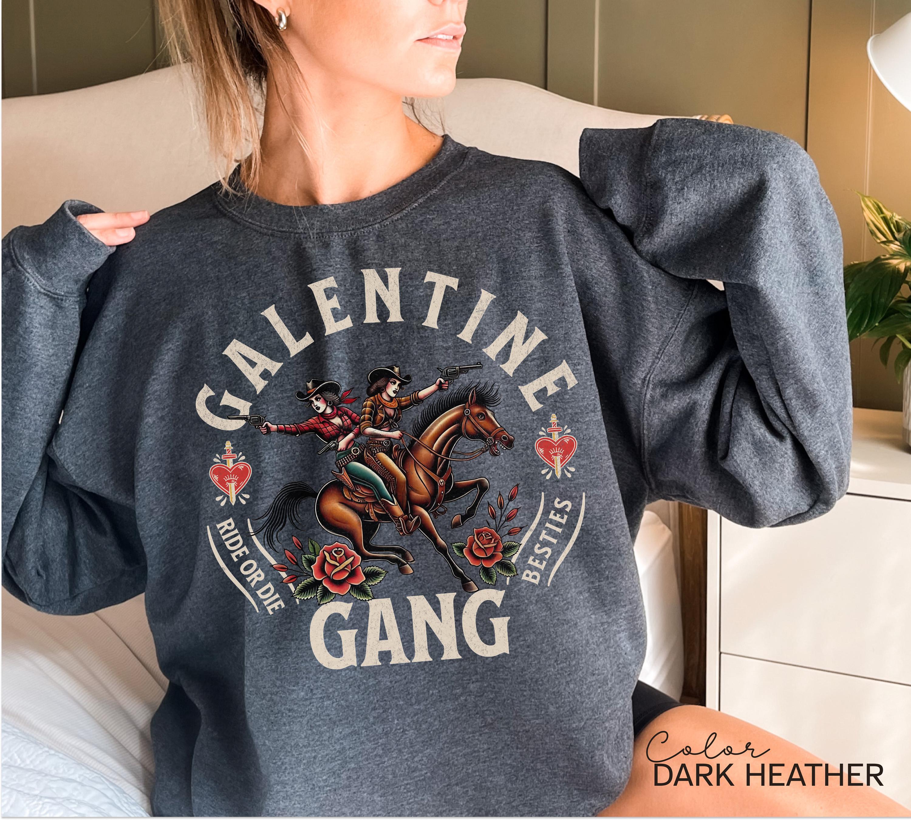 Galentine Gang Comfort Colors Valentine Besties Shirt