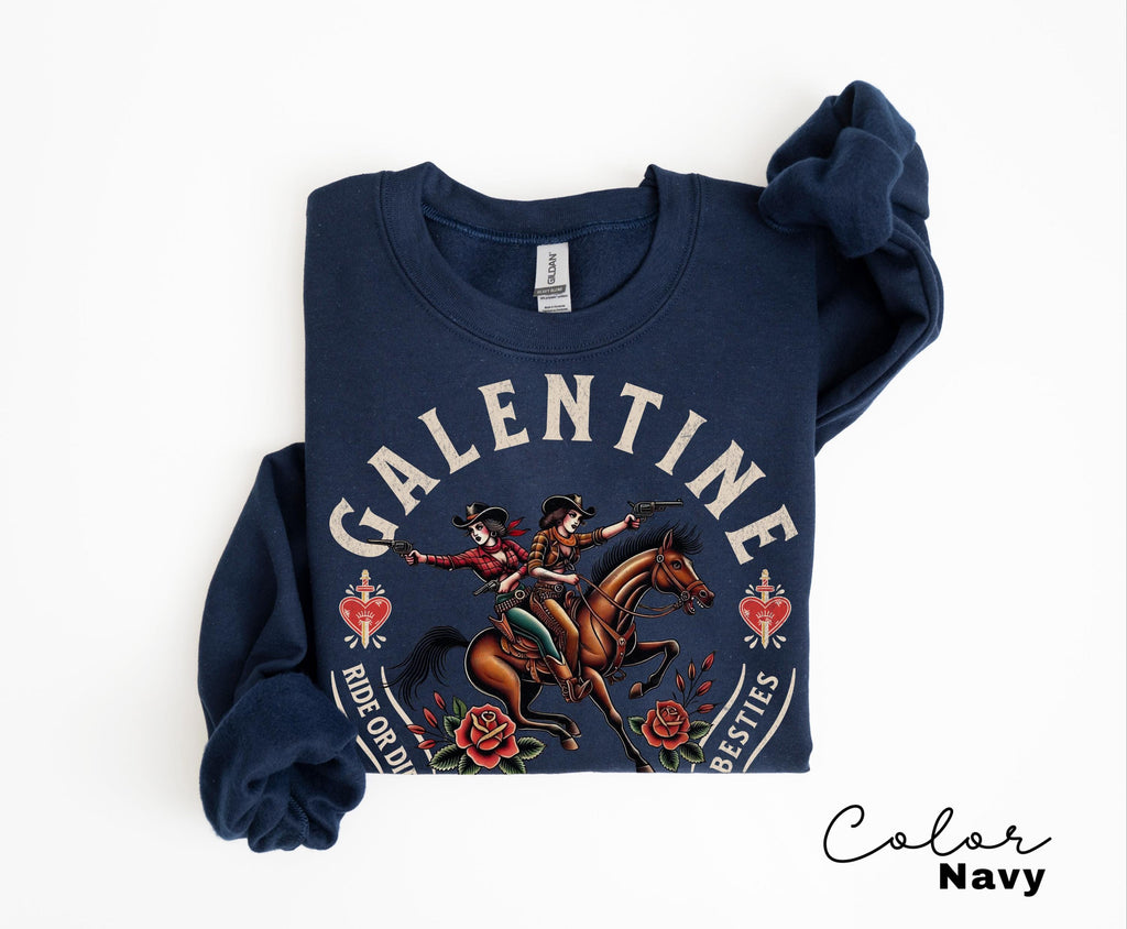 Galentine Gang Comfort Colors Valentine Besties Shirt
