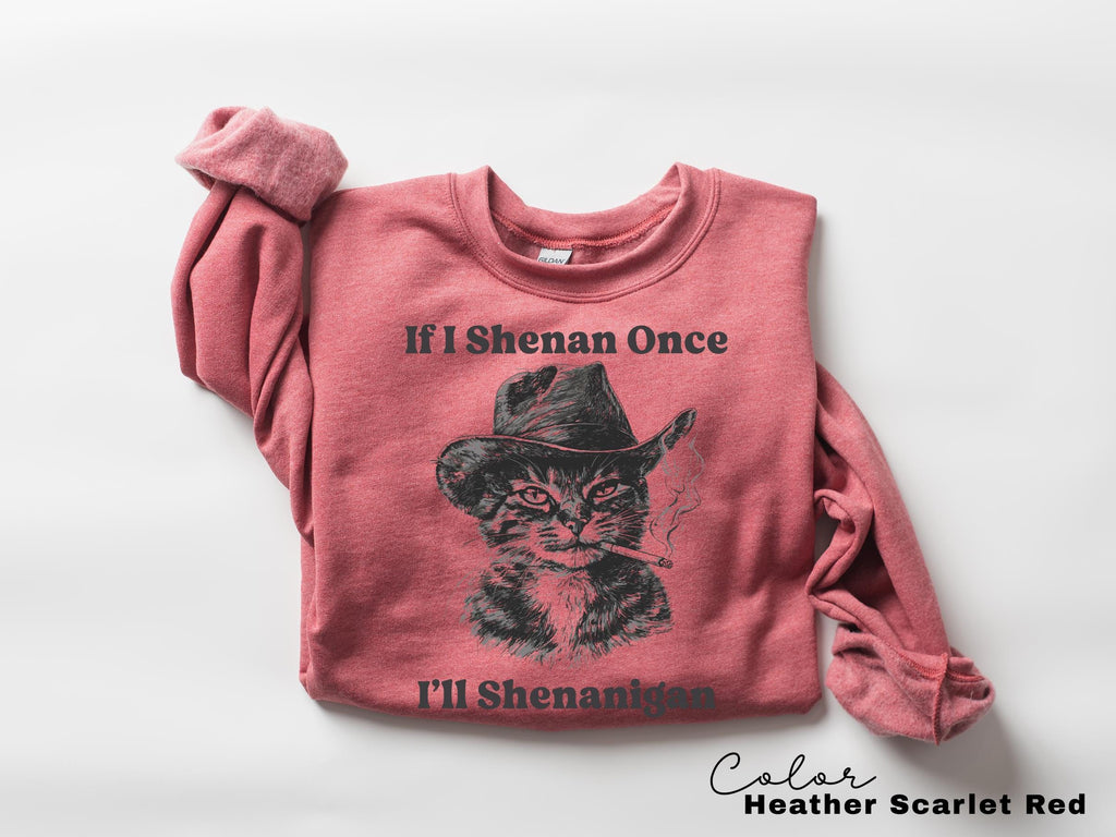 If I Shenan Once I'll Shenanigan Cat Mom T-Shirt