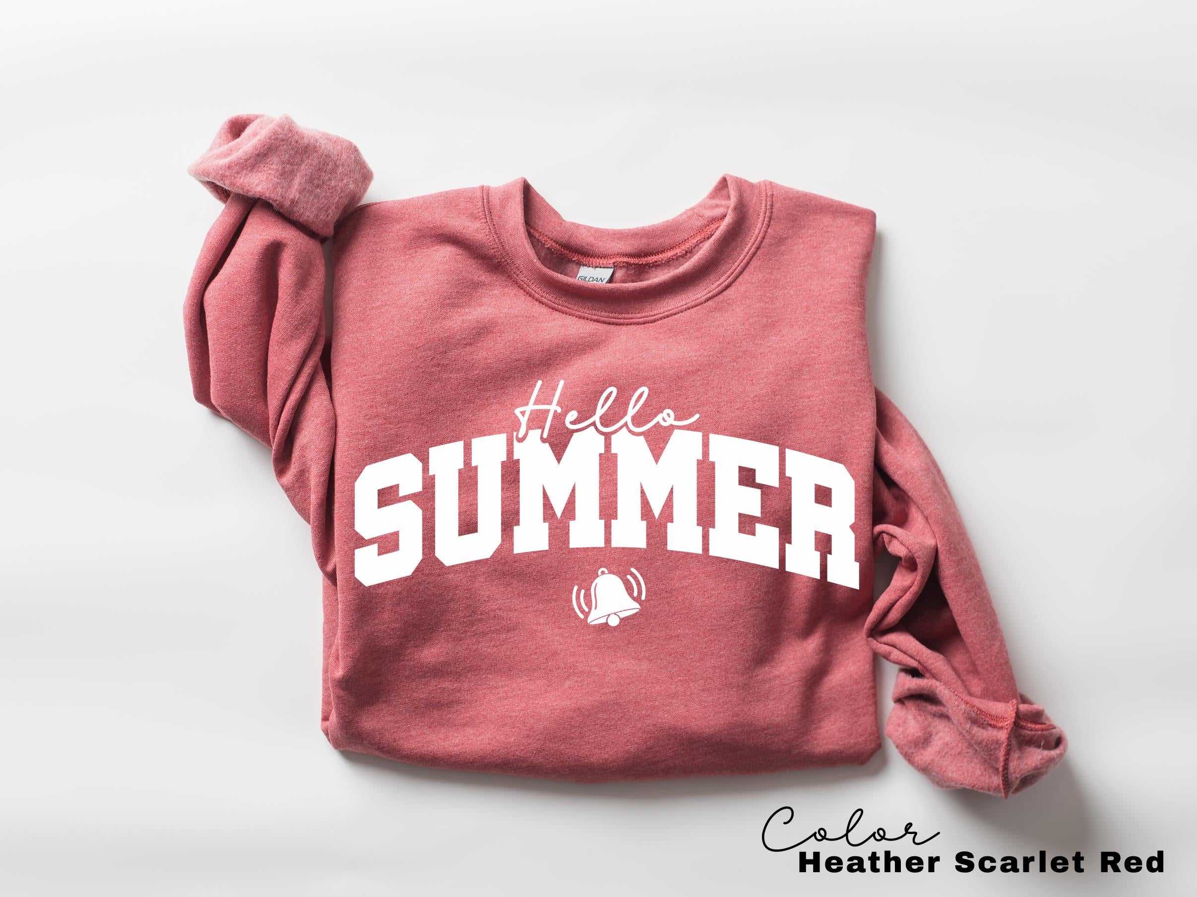 Last Day of School Shirt, Hello Summer Break Shirt for Teacher, Teacher Sweatshirt, School Teacher