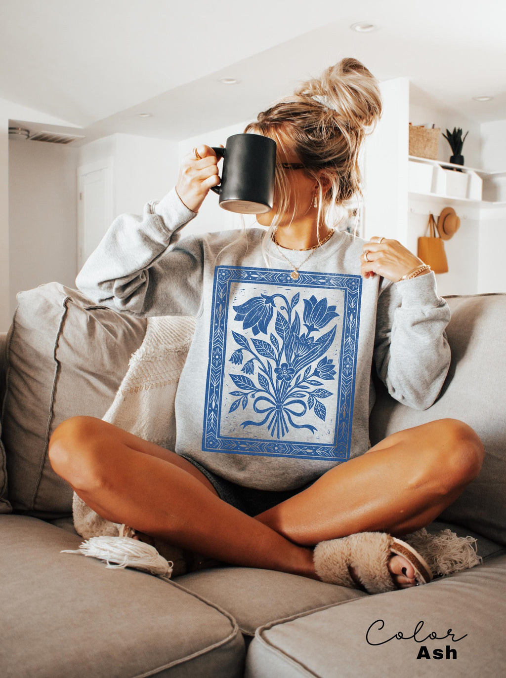 Pressed Wildflowers Comfort Colors Shirt, Vintage Botanical Floral Tee, Cottagecore Boho Flower Shirt, Garden Gift