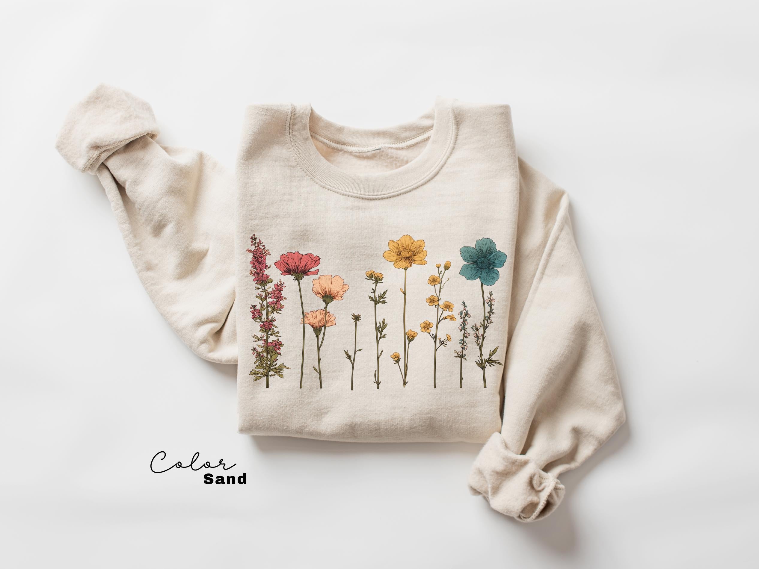 Daisy Boho Floral Cottagecore Shirt for Women
