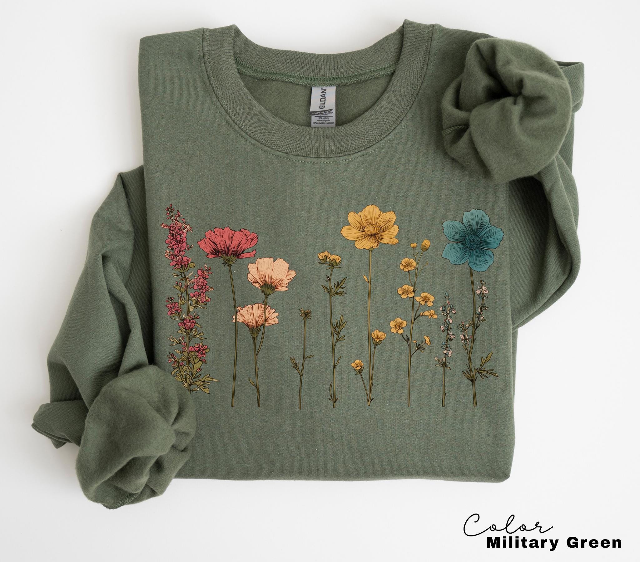 Daisy Boho Floral Cottagecore Shirt for Women