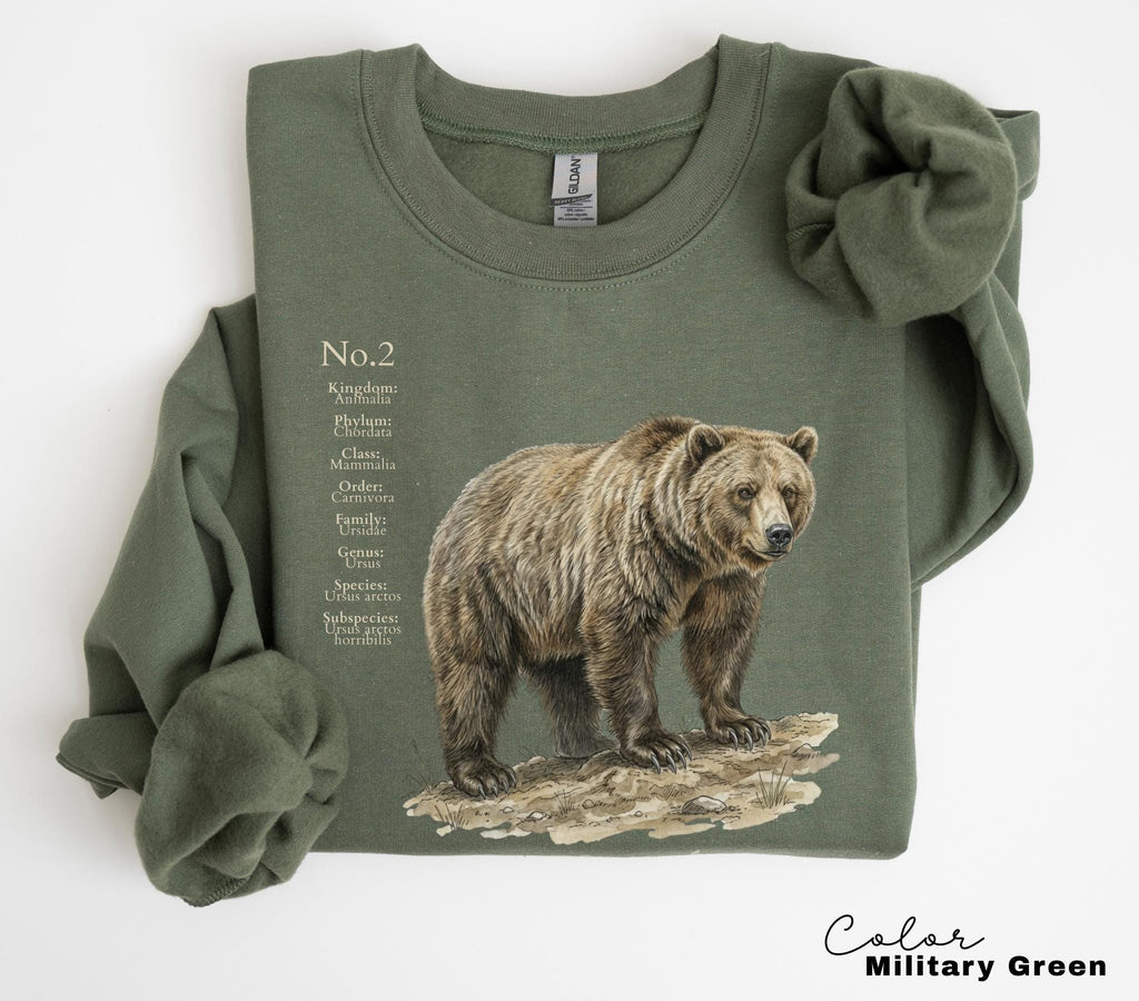 Retro Grizzly Bear Vintage 90s Wildlife Unisex T-Shirt