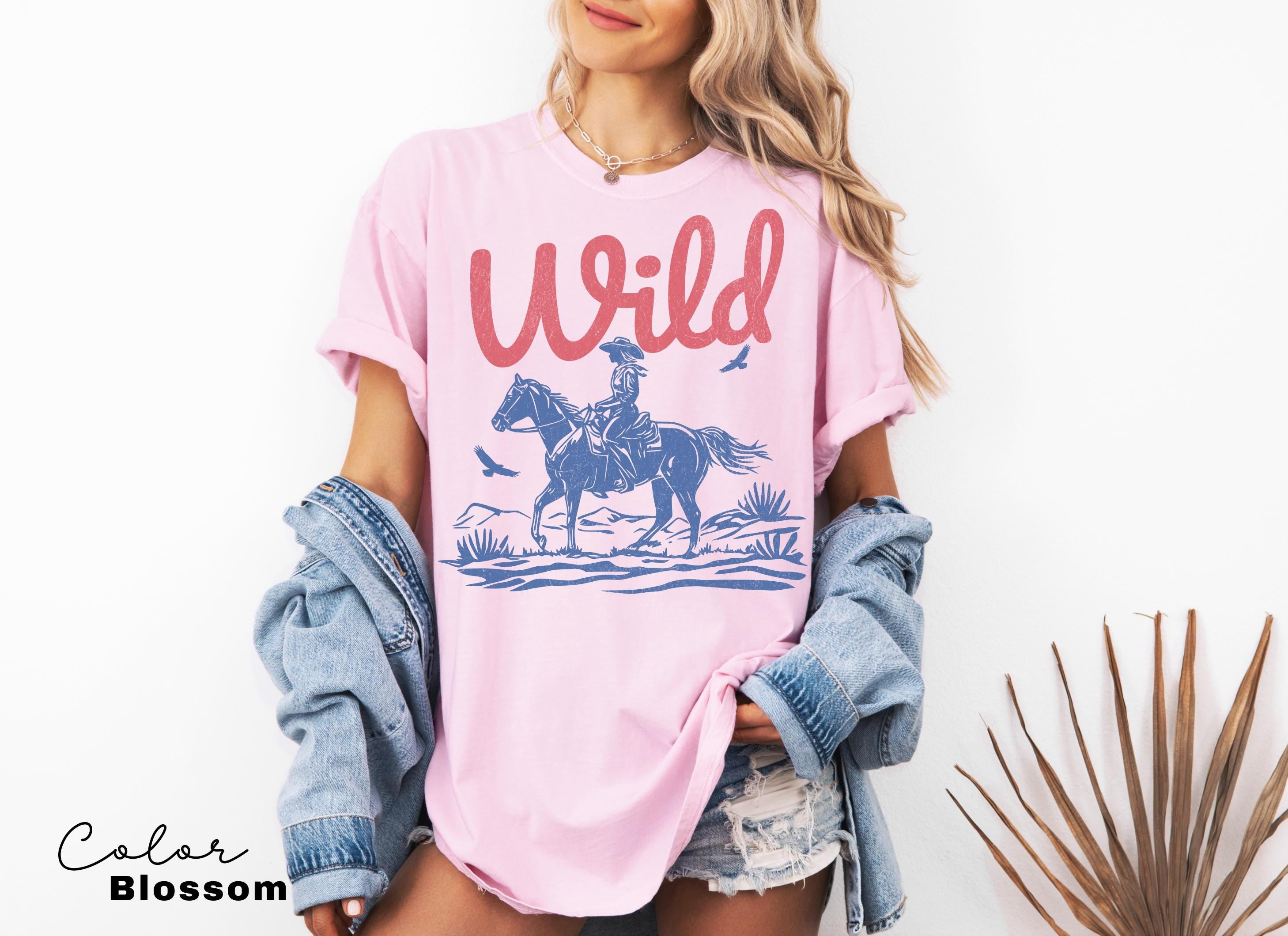 Retro Western Graphic Tee, Comfort Colors Country Girl T-Shirt, Rodeo Outfit, Gift for Her, Country
