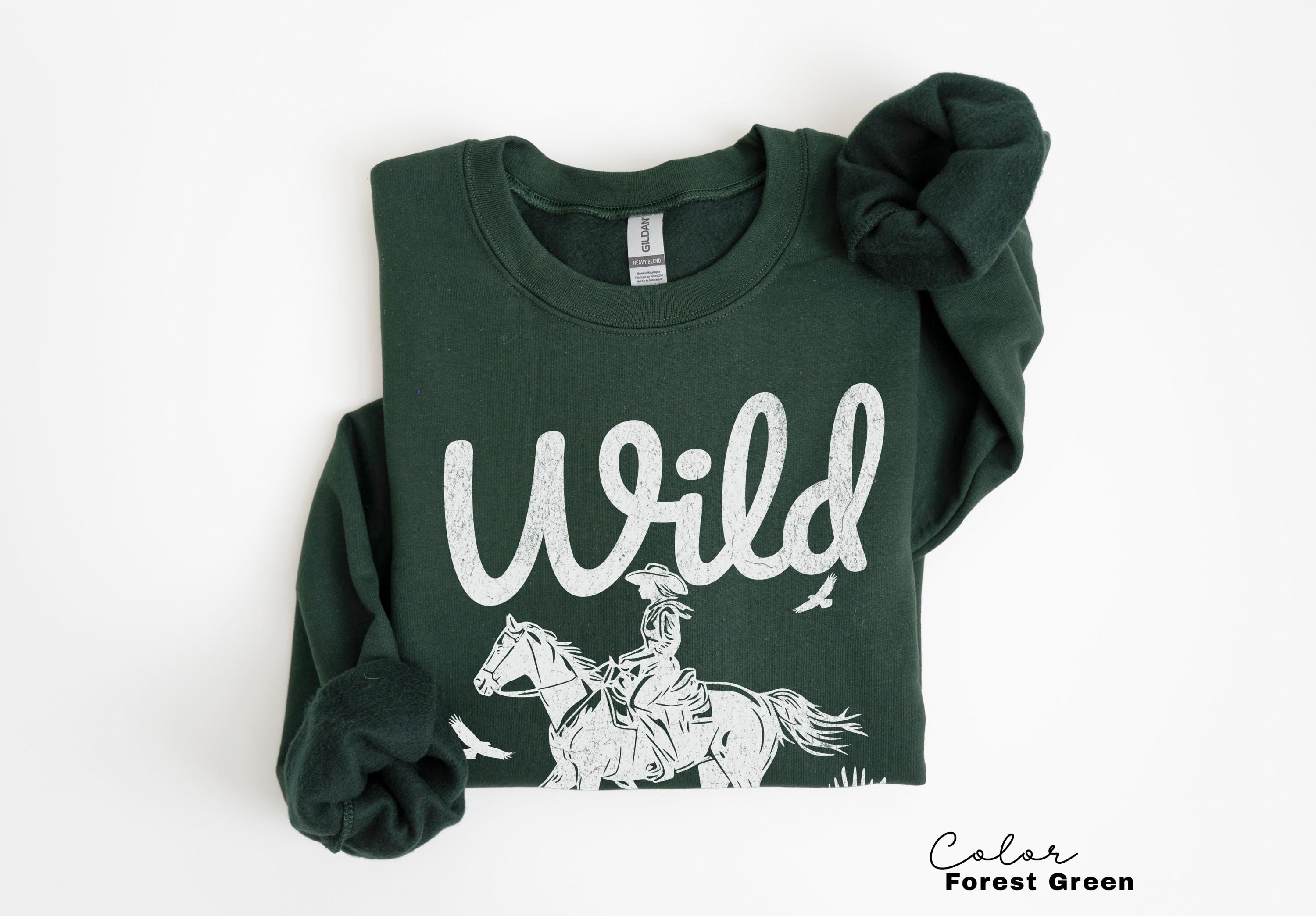 Retro Western Graphic Comfort Colors Country Girl Tee