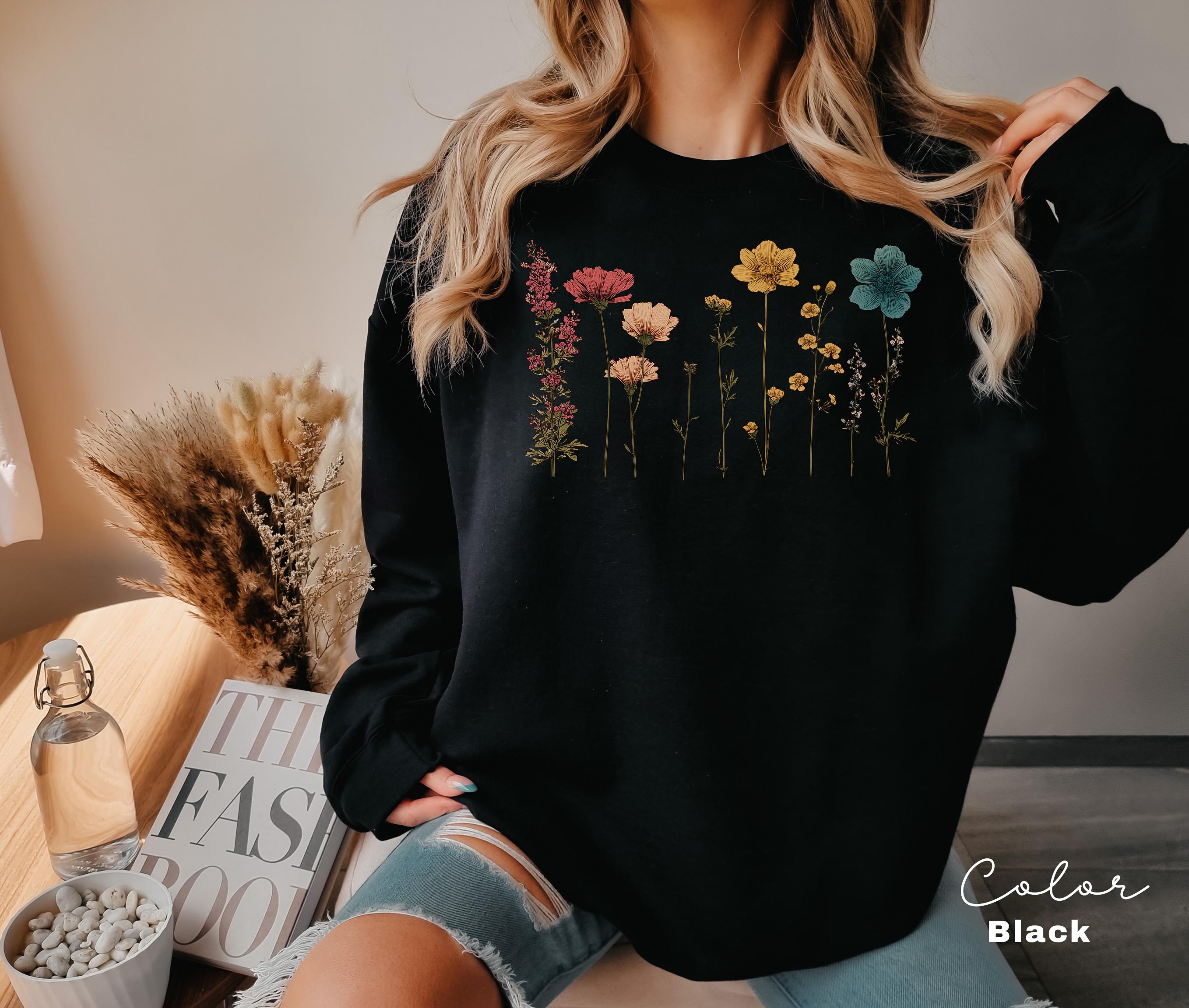 Daisy Boho Floral Cottagecore Shirt for Women
