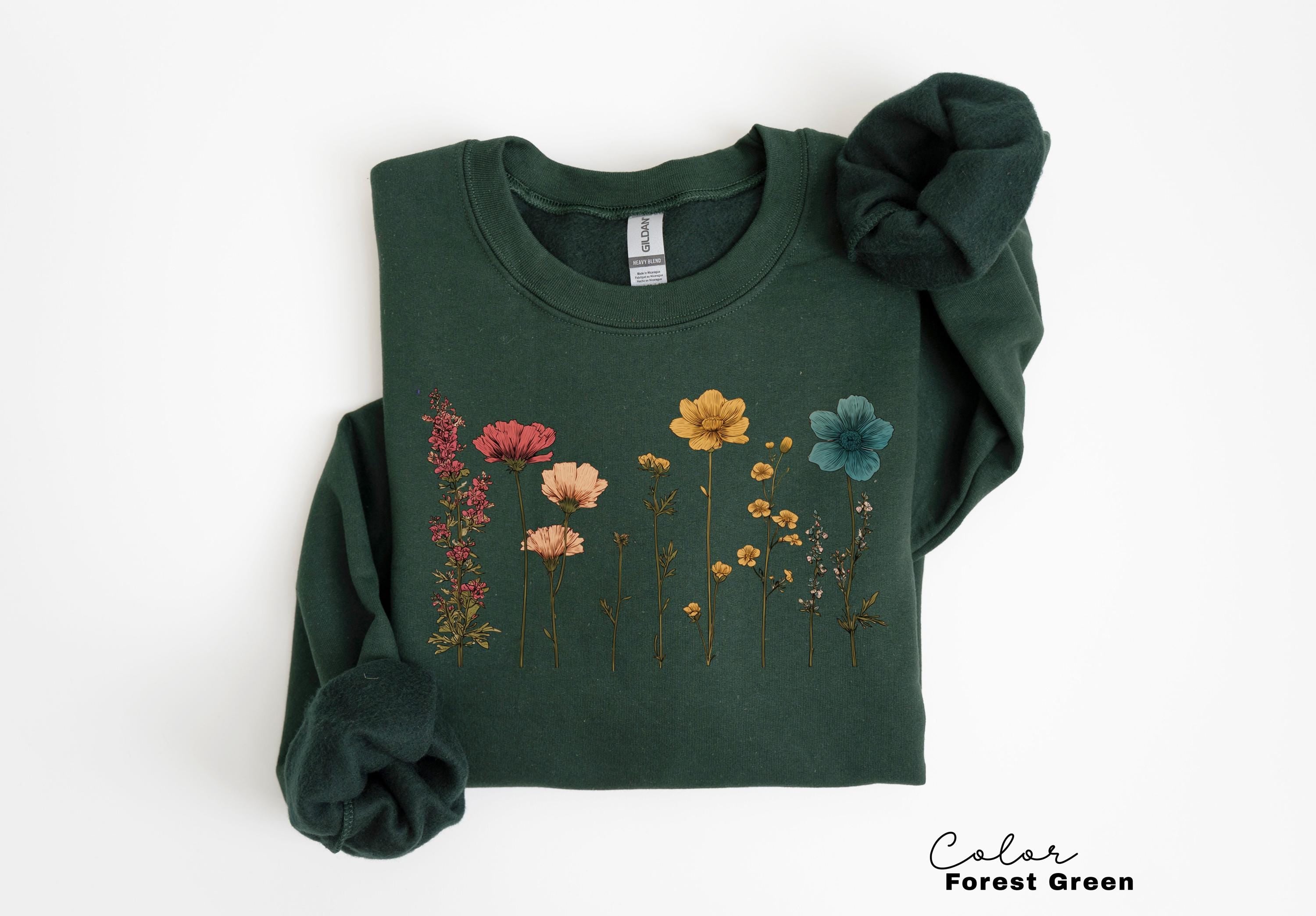 Daisy Boho Floral Cottagecore Shirt for Women