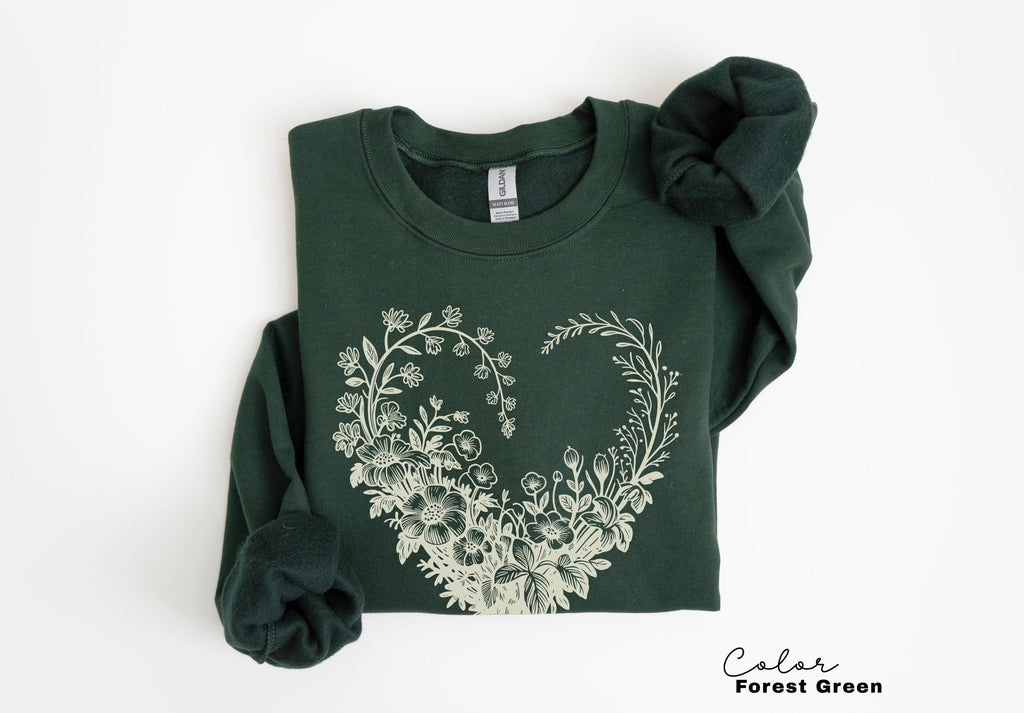 Vintage Wildflowers Graphic Comfort Colors T-Shirt & Sweatshirt