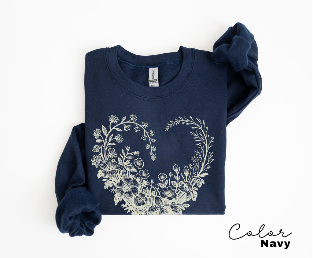 Vintage Wildflowers Graphic Comfort Colors T-Shirt & Sweatshirt