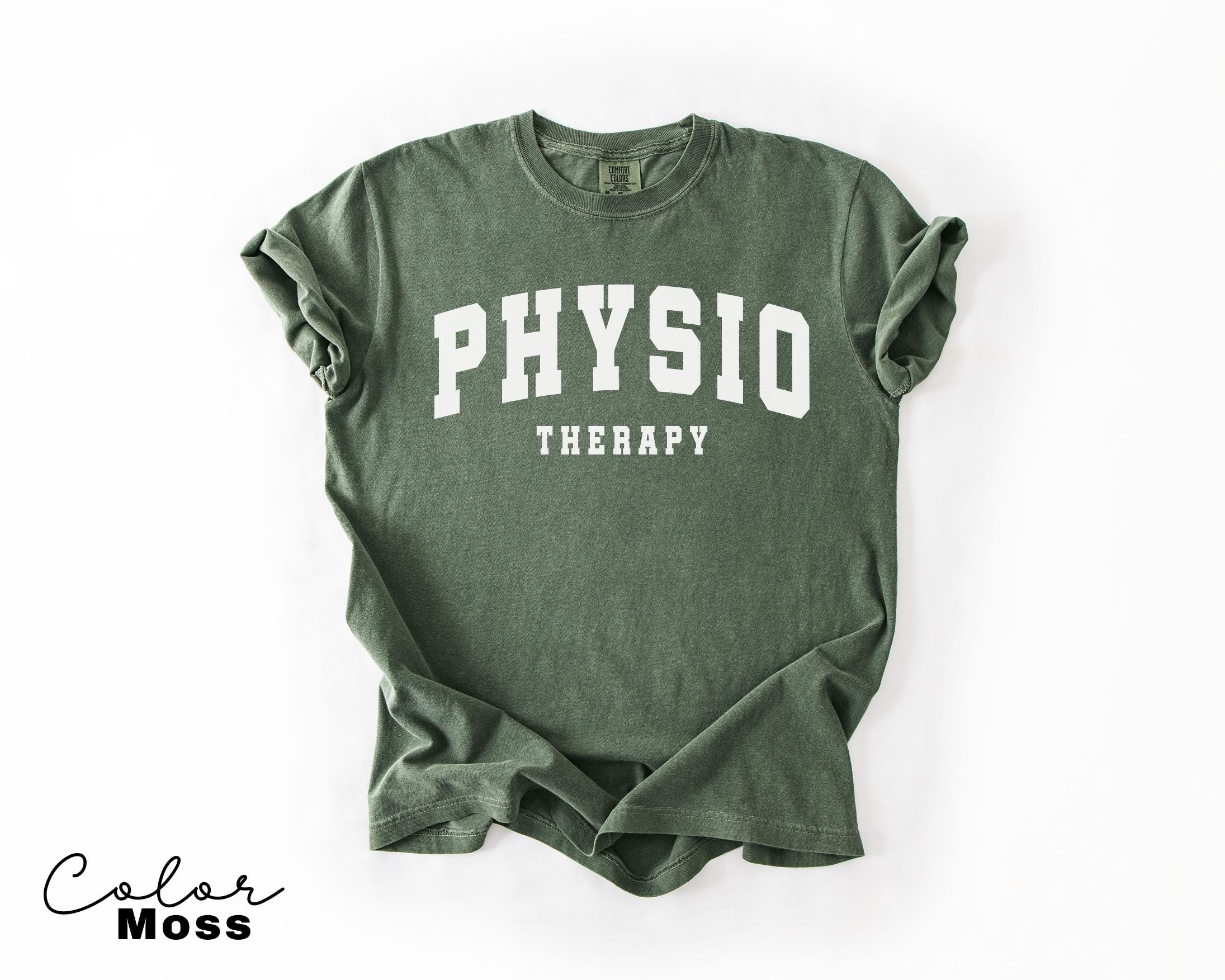 Retro Physical Therapy Sweatshirt, Physiotherapy Gift for Physical Therapist