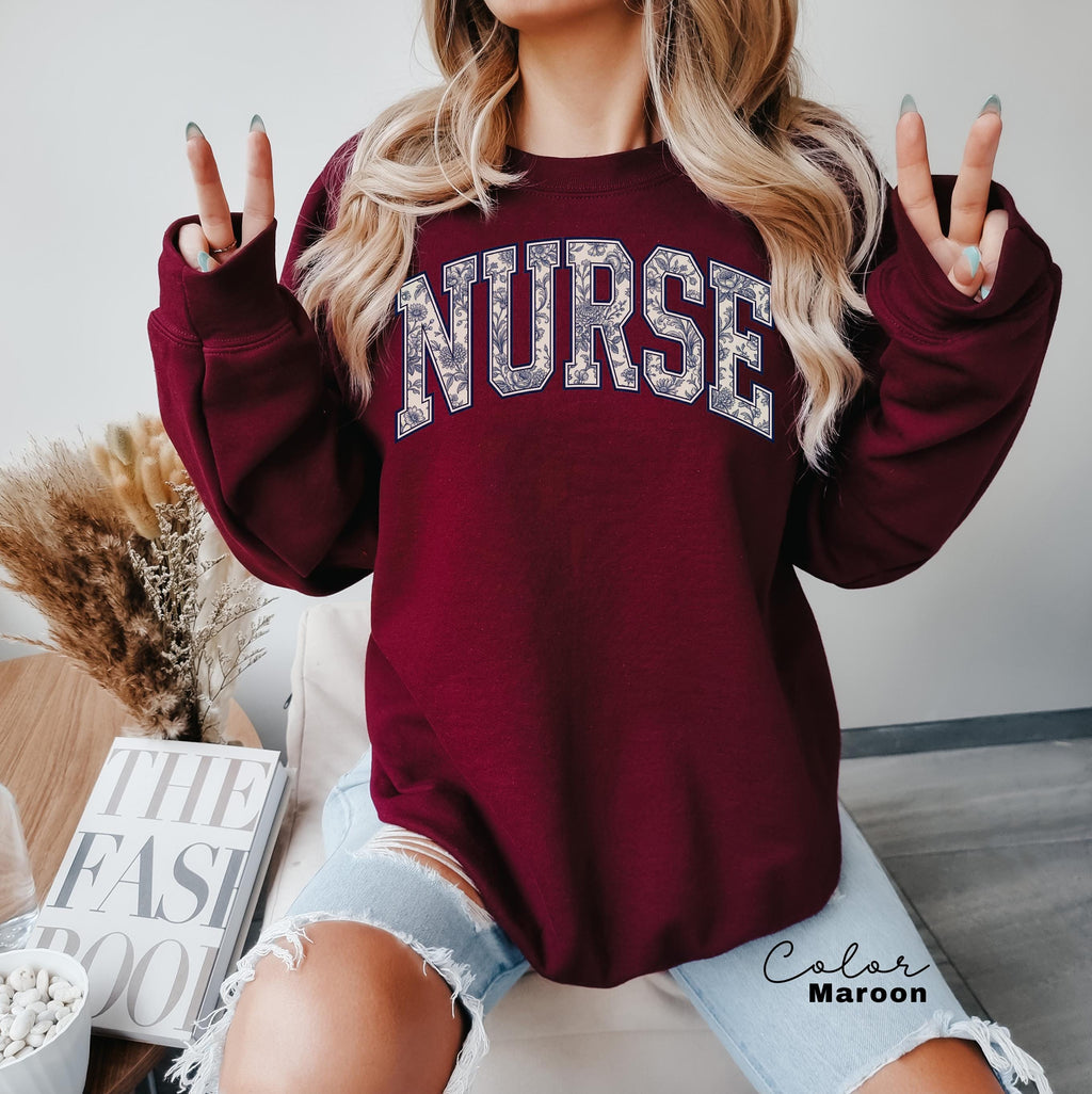Nurse Sweatshirt, Nurse Graduation Gift, Nurse Week Shirt, Nurse Appreciation Tee, New Nurse Sweater