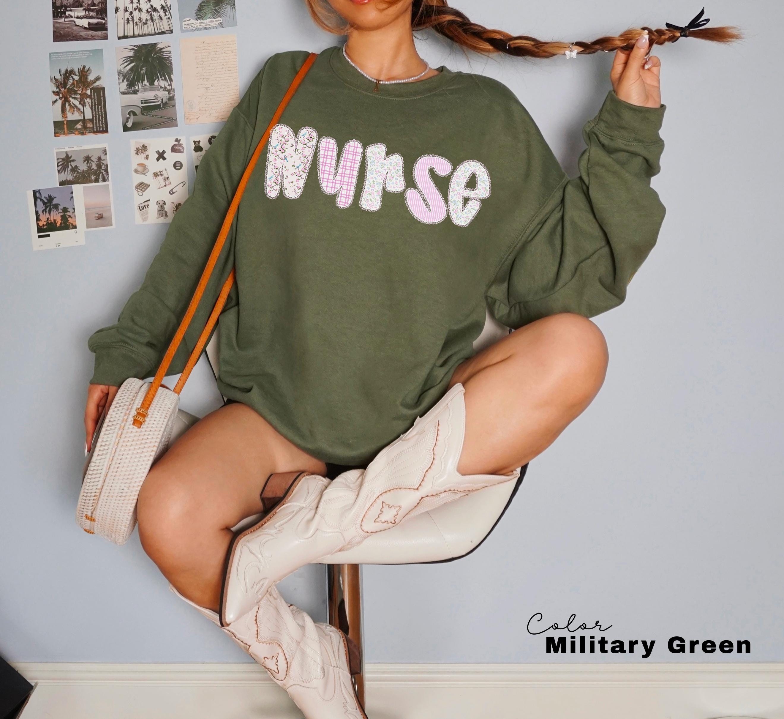Nurse Sweatshirt, Nurse Graduation Gift, Nurse Week Shirt, Nurse Appreciation Tee, New Nurse Sweater