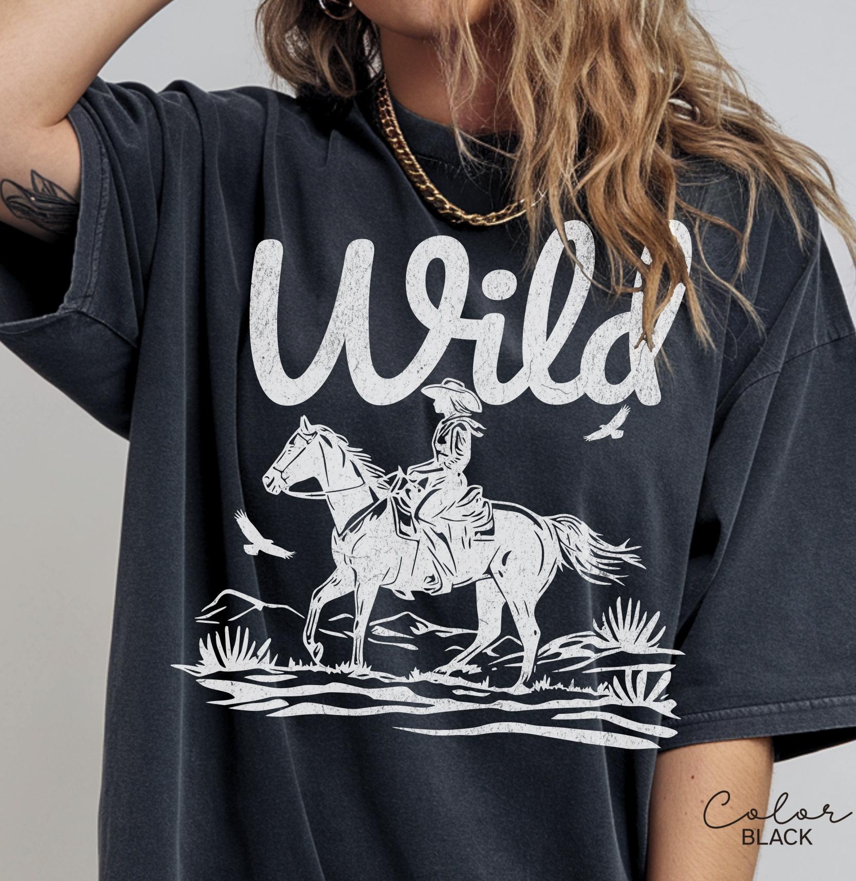 Retro Western Graphic Tee, Comfort Colors Country Girl T-Shirt, Rodeo Outfit, Gift for Her, Country