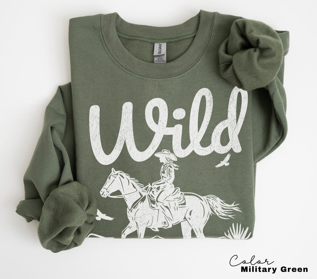 Retro Western Graphic Comfort Colors Country Girl Tee