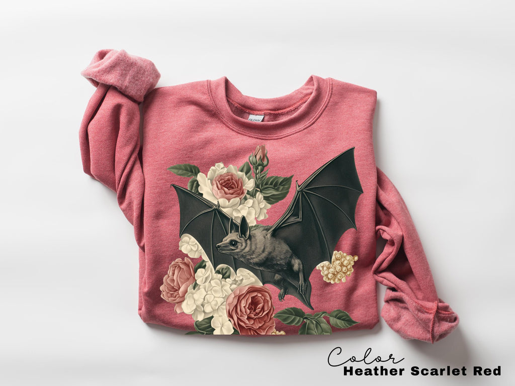 Dark Academia Bat Shirt, Gothic Cottagecore Graphic Tee