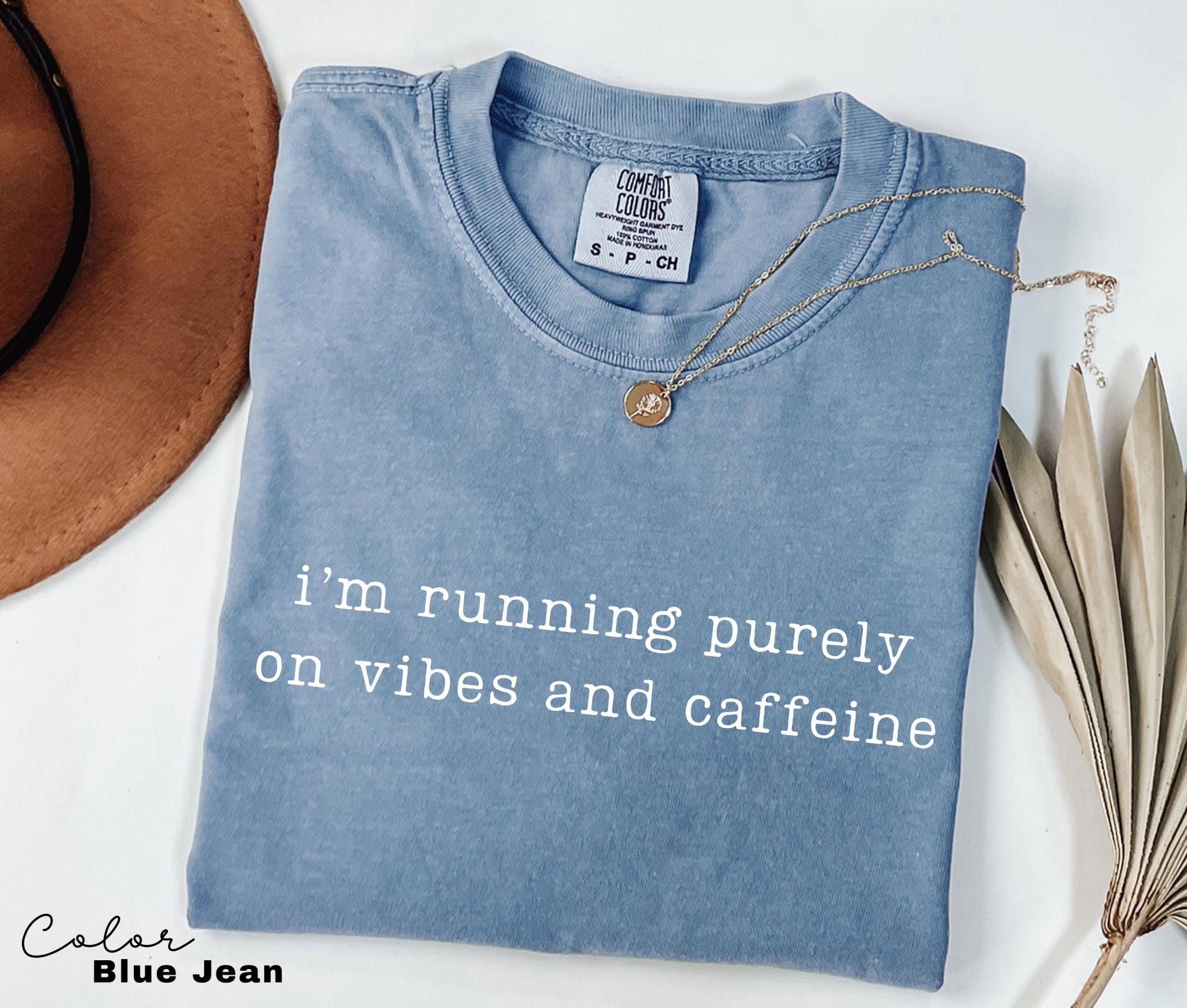 Vibes and Caffeine Sarcastic Shirt, Sarcastic Humor Tee, Funny Meme Shirt, Chaotic Humor Shirt, Relatable Humor Tee, Unhinged Humor