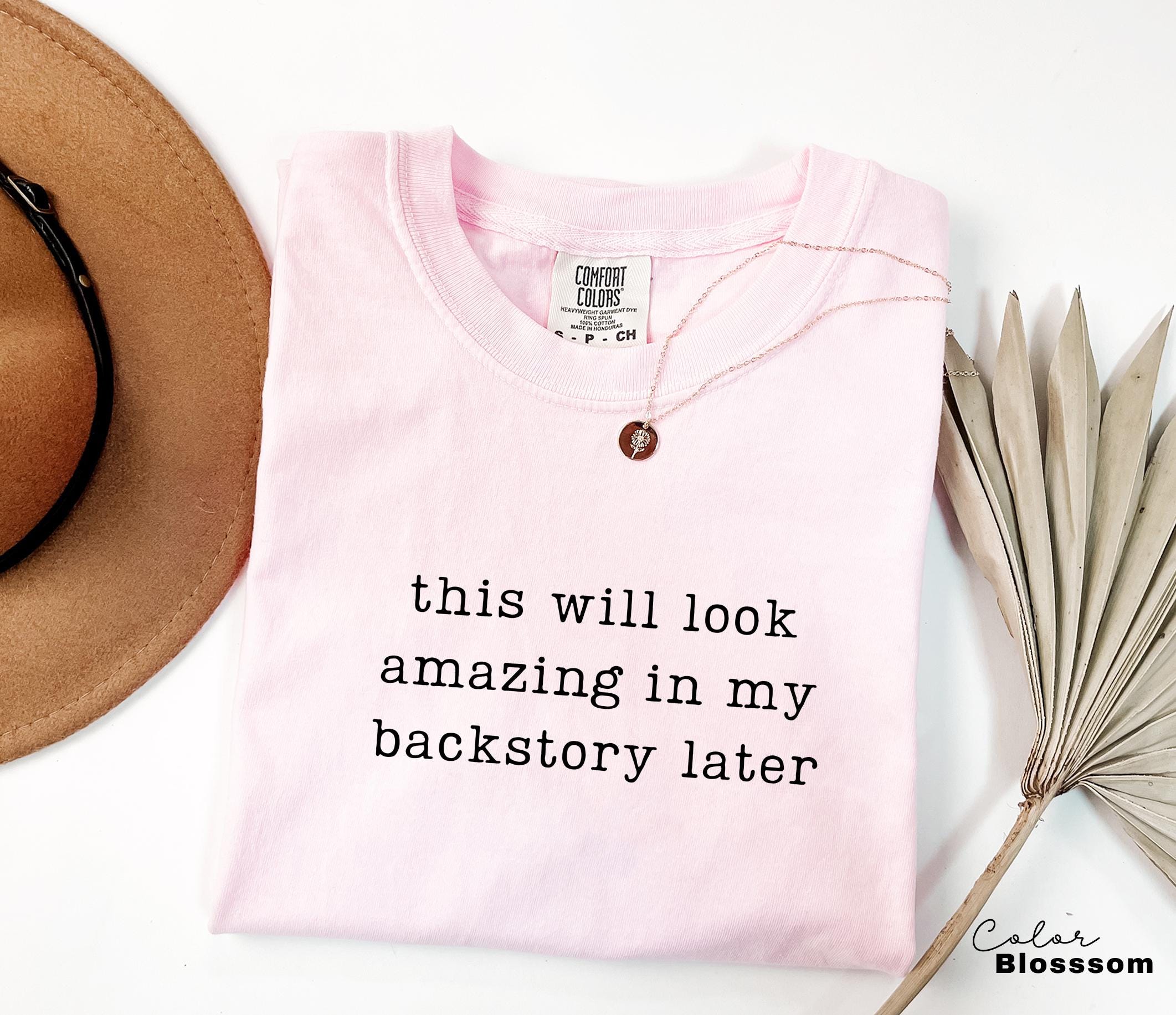Funny Mental Health Shirt, Backstory Later Shirt, Internet Humor Tee, Sarcastic Humor Shirt, Relatable Humor Tee, Gen Z Humor Tee,