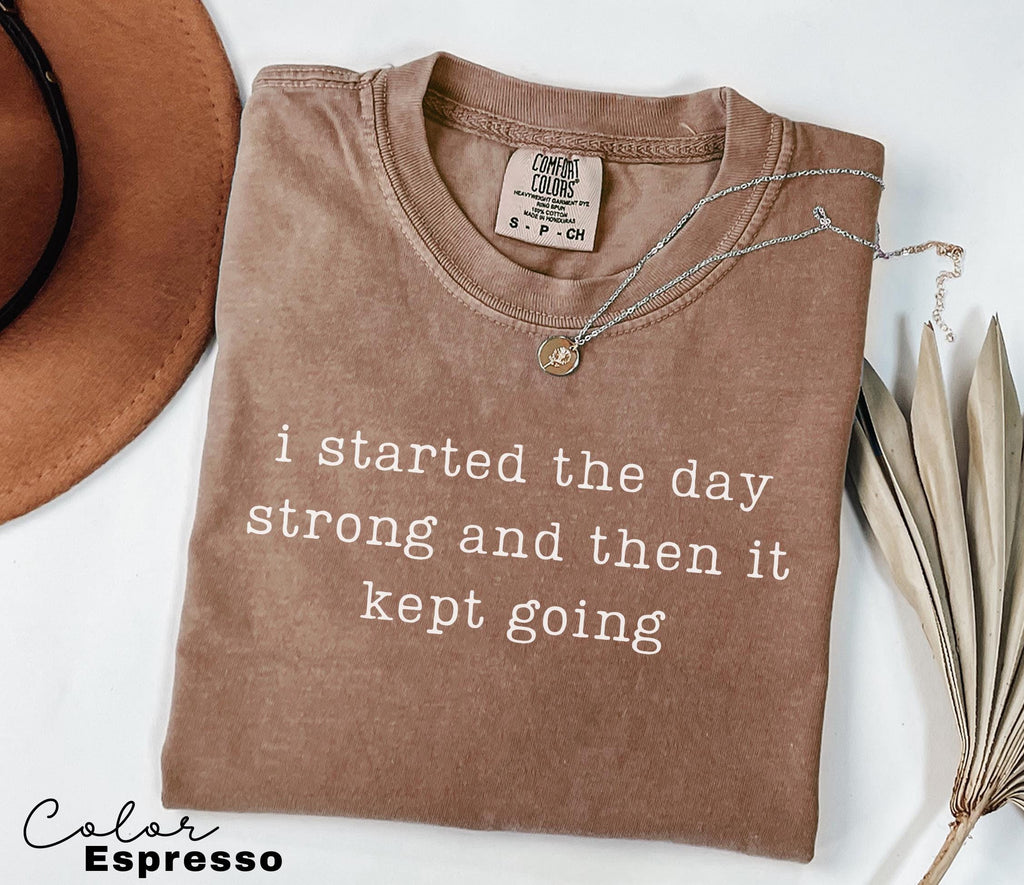 Comfort Colors Funny Day Humor Shirt, Sarcastic Quote Shirt, Relatable Meme Shirt, Funny Humor Tee, Sarcastic Graphic Tee, Funny Saying