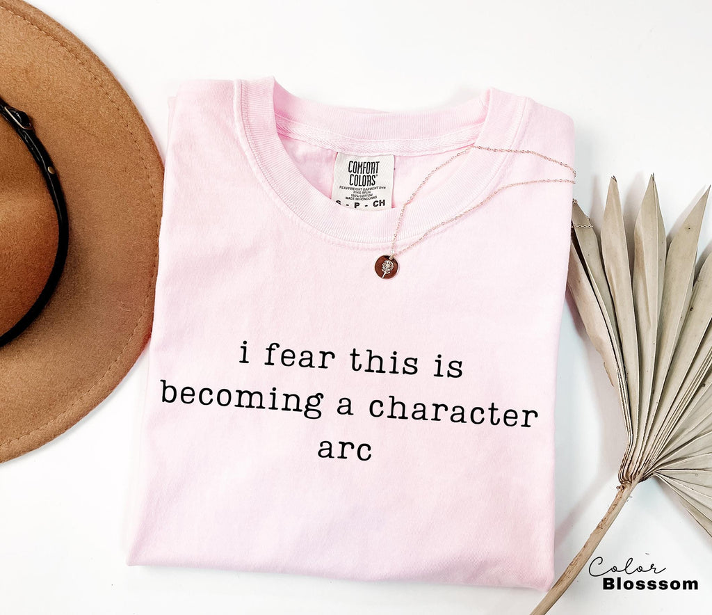 Comfort Colors Character Arc Shirt, Funny Meme Shirt, Internet Humor Tee, Sarcastic Humor Shirt, Relatable Humor Tee, Gen Z Humor Tee,
