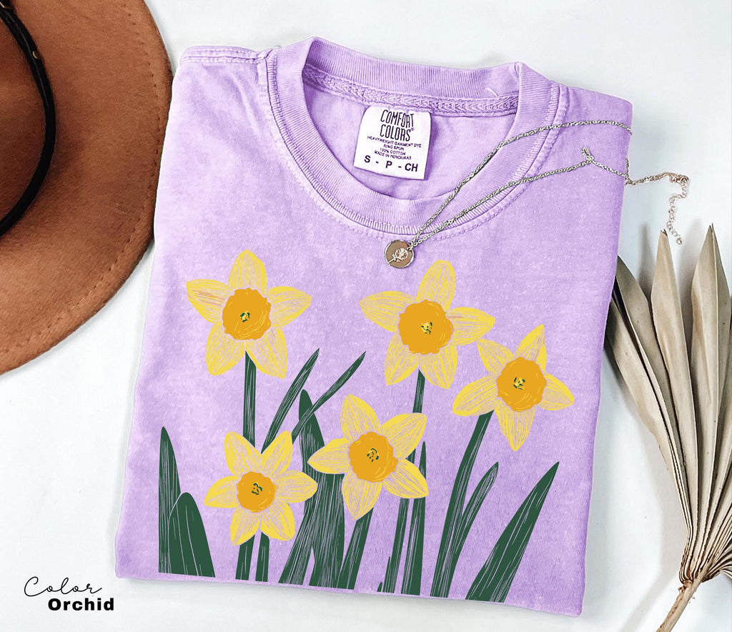 Flower Shirt, Spring Summer Flower, Cottagecore, Nature Lover, Garden Shirt