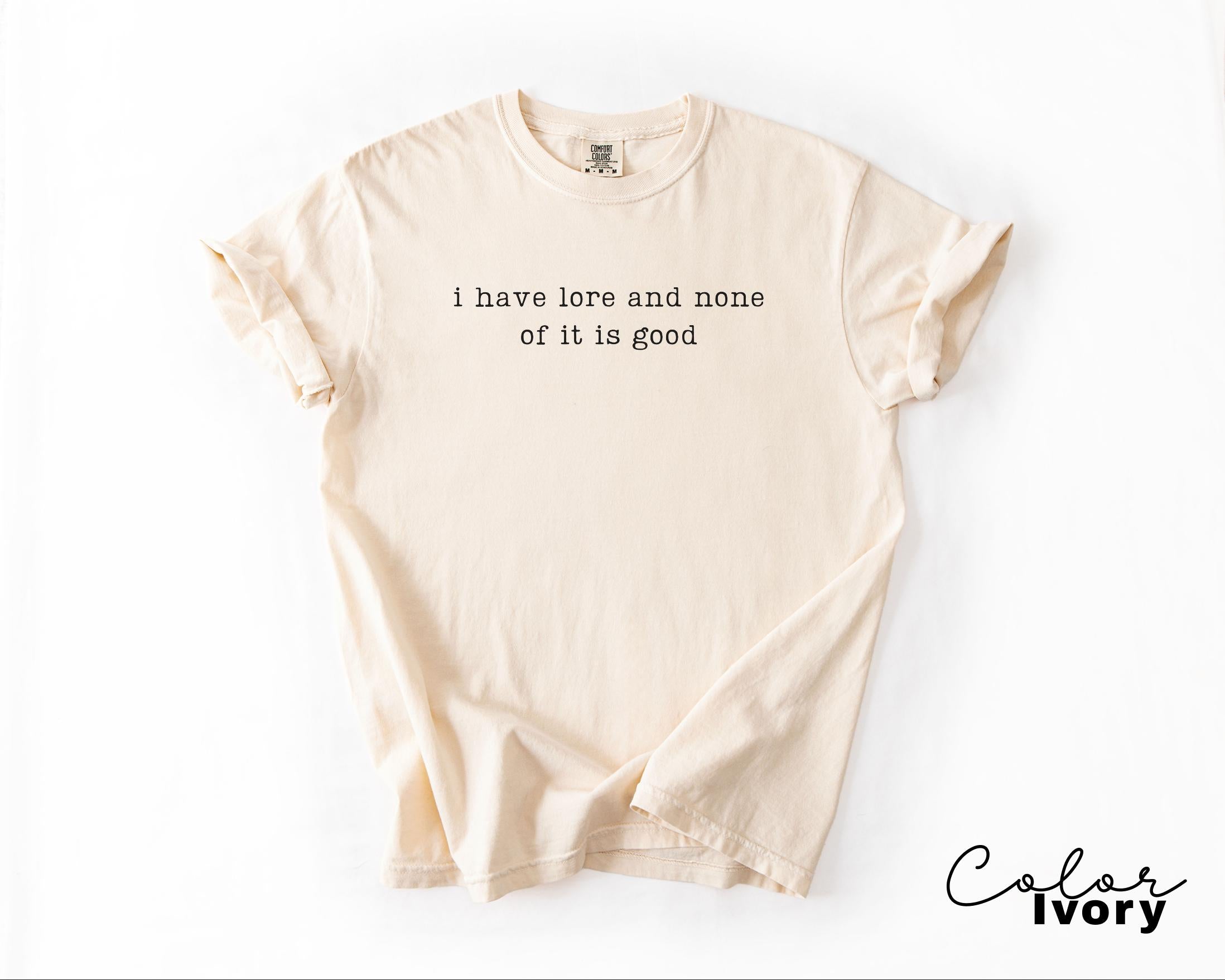 Funny Lore Shirt, Funny Meme Shirt, Internet Humor Tee, Sarcastic Humor Shirt, Relatable Humor Tee, Gen Z Humor Tee, Viral Meme Shirt,