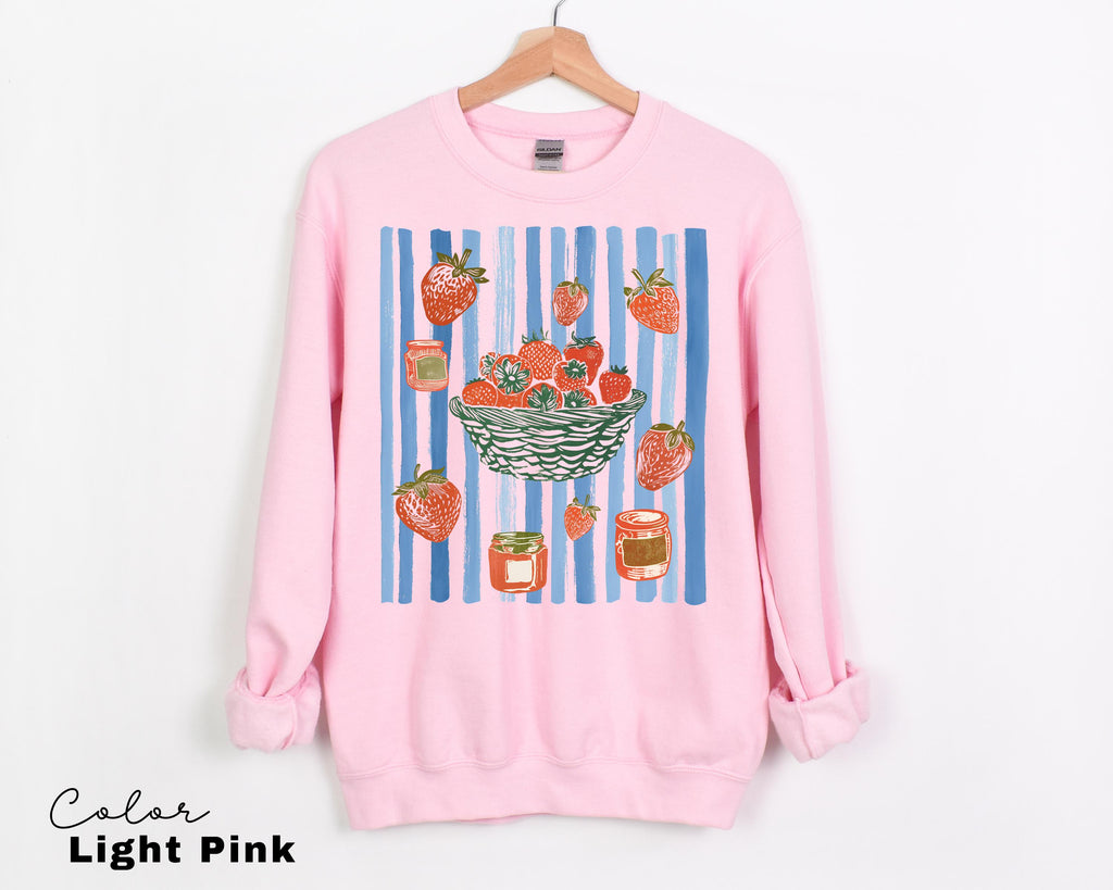 Vintage Strawberry Farmers Market Shirt, Cottagecore Summer Fruit Tee, Comfort Colors Gardener Gift