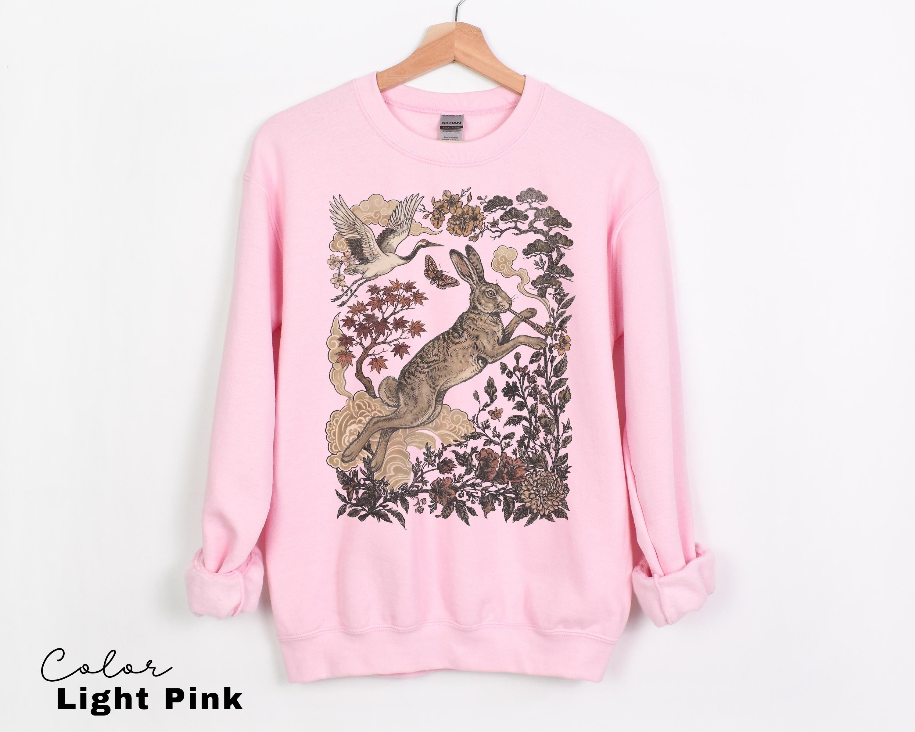 Retro Rabbit Shirt, Wild Hare Smoking Pipe T-Shirt, Comfort Colors Tee