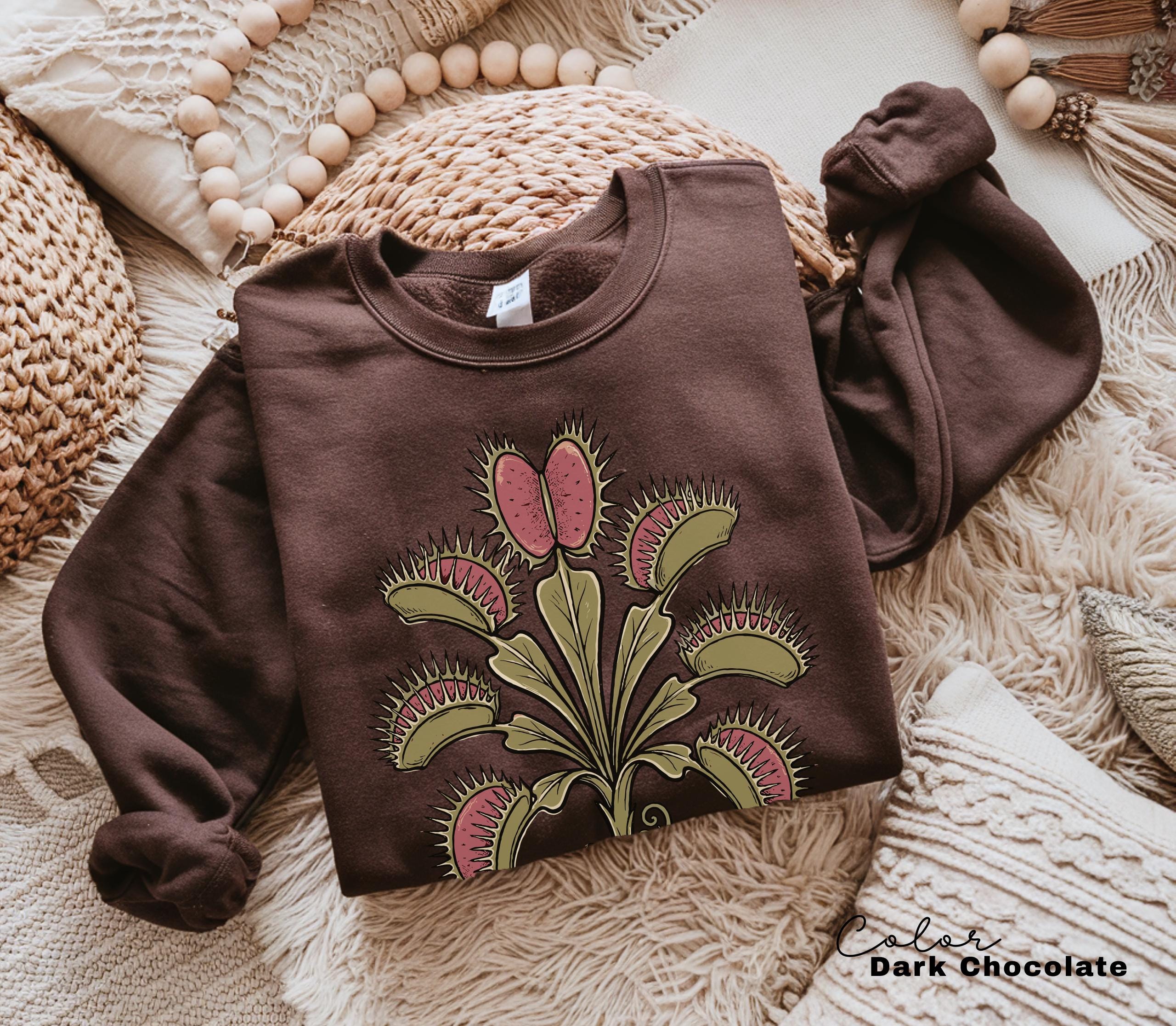 Venus Flytrap Botanical Comfort Colors T-Shirt & Sweatshirt