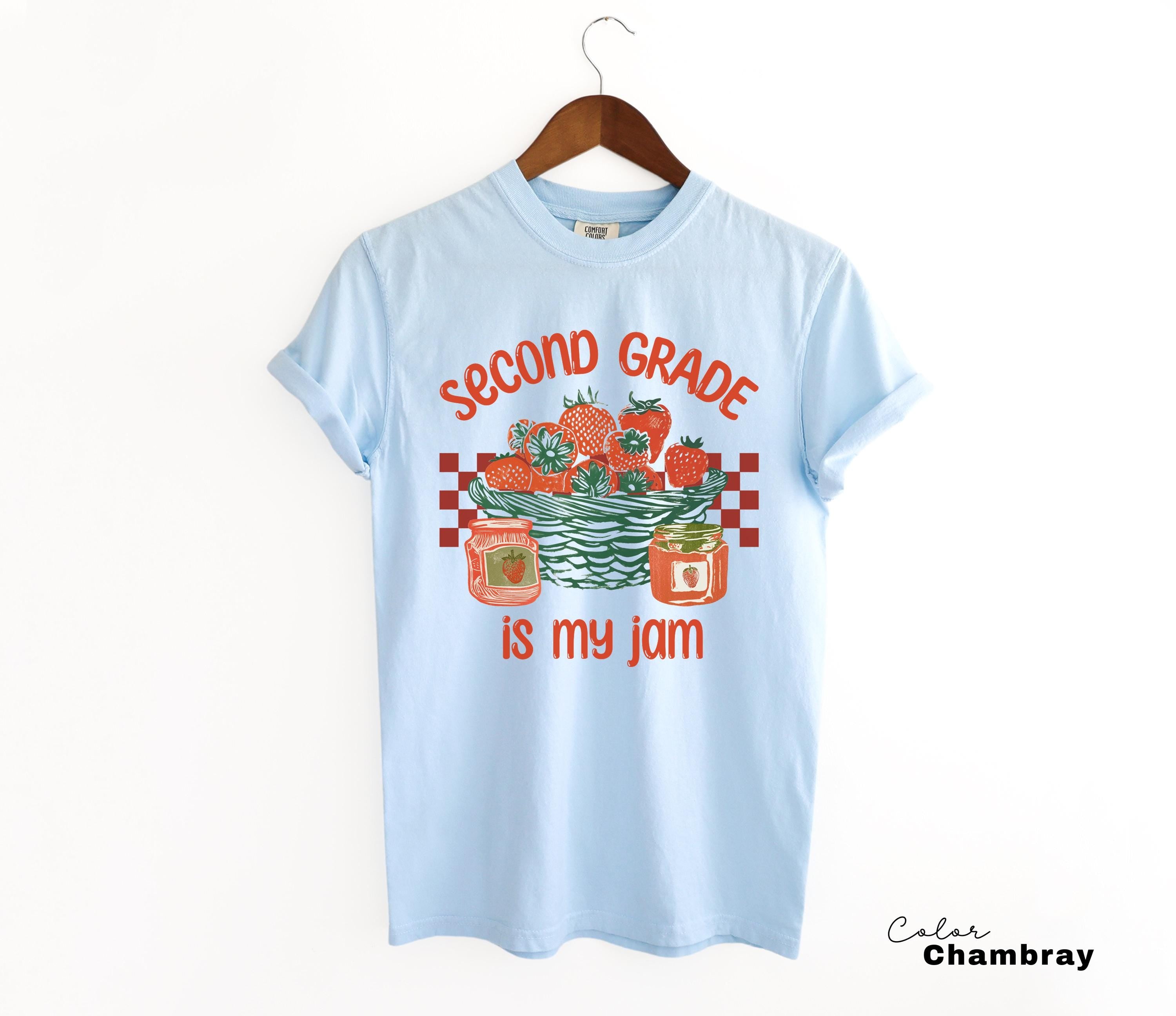 Second Grade Is My Jam Teacher Appreciation Sweatshirt